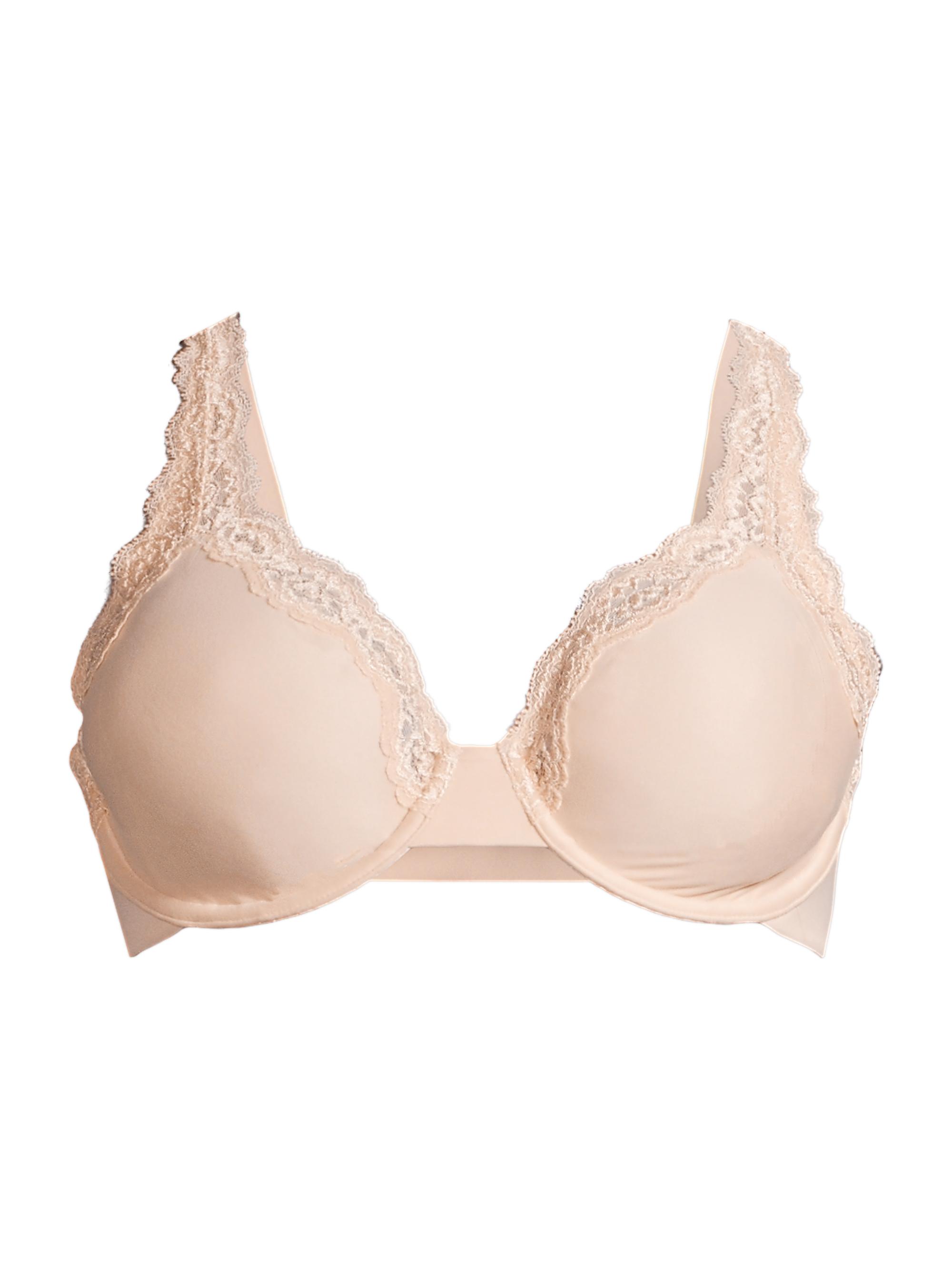 Wacoal Women's Softly Styled Lace-Trim Underwire Bra - Rose Dust