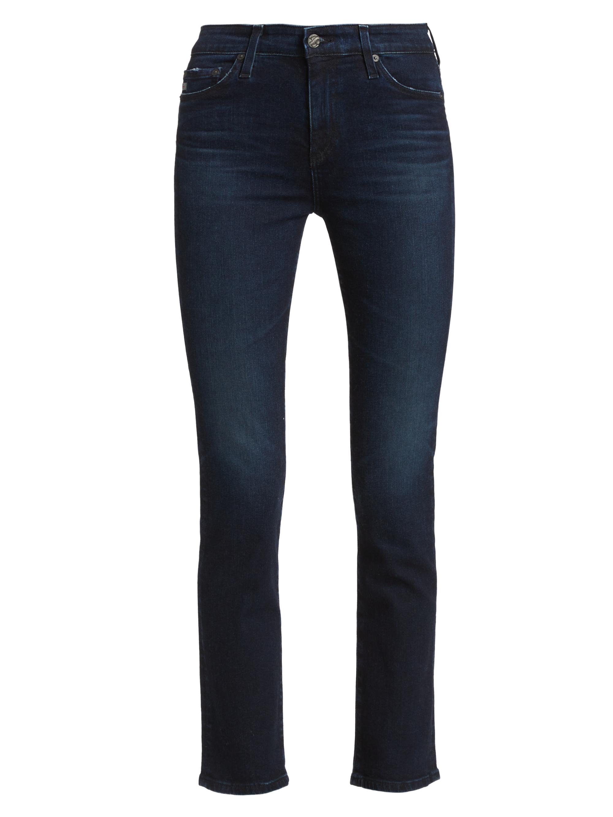 AG Jeans Women's Mari High-Rise Stretch Straight-Leg Jeans - 3 Years High Rise