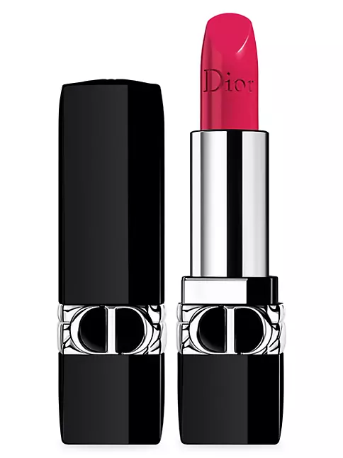 Dior 525 Rouge Refillable Lipstick Cherie Metallic - 0.12 oz