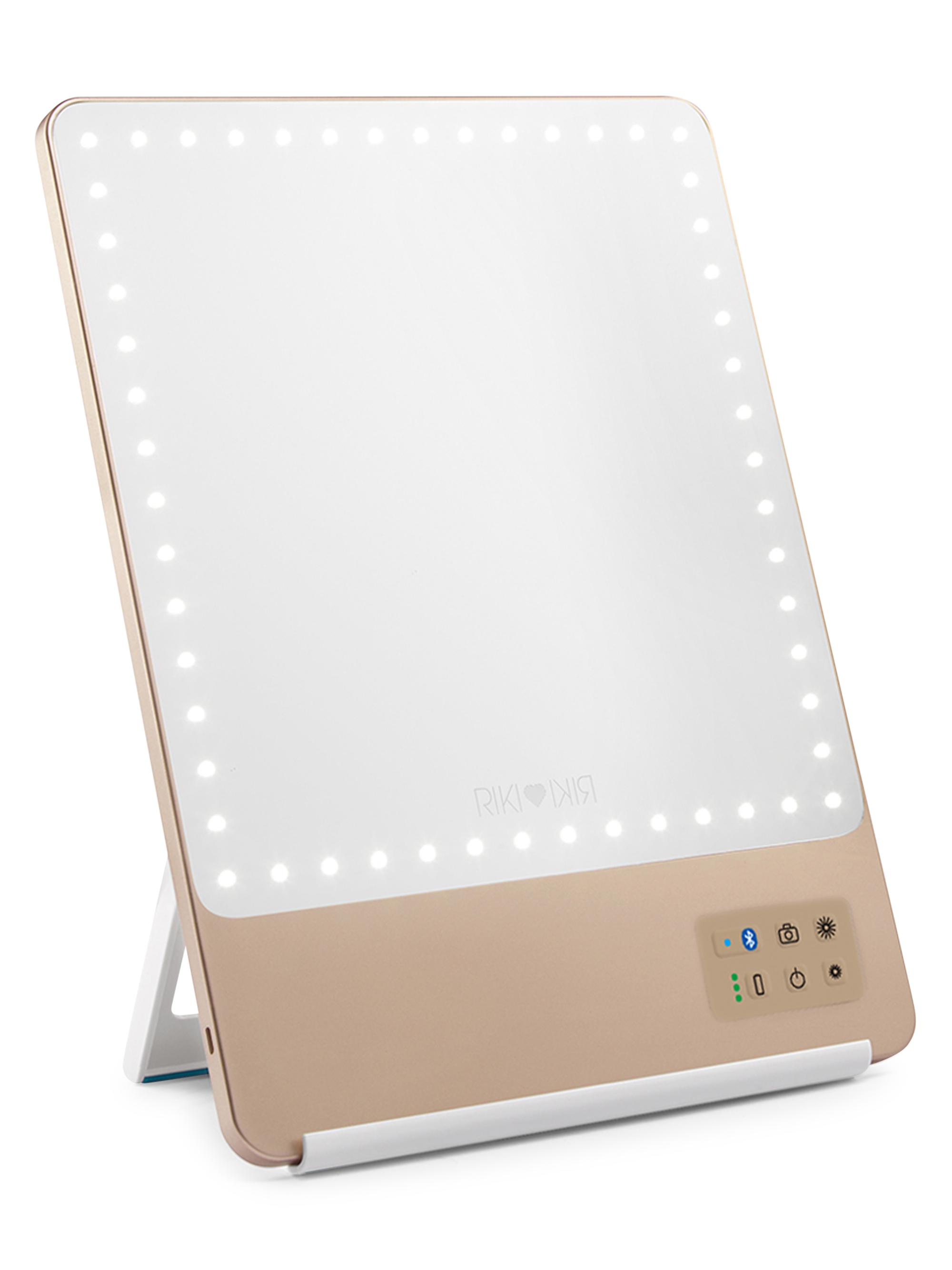 Riki Loves Riki By Glamcor Women's Riki Skinny LED Vanity & Streaming Device - Champagne Gold
