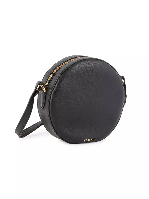 Shop Versace Medusa Leather Round Camera Bag | Saks Fifth Avenue Shop Versace Medusa Leather Round Camera Bag | Saks Fifth Avenue