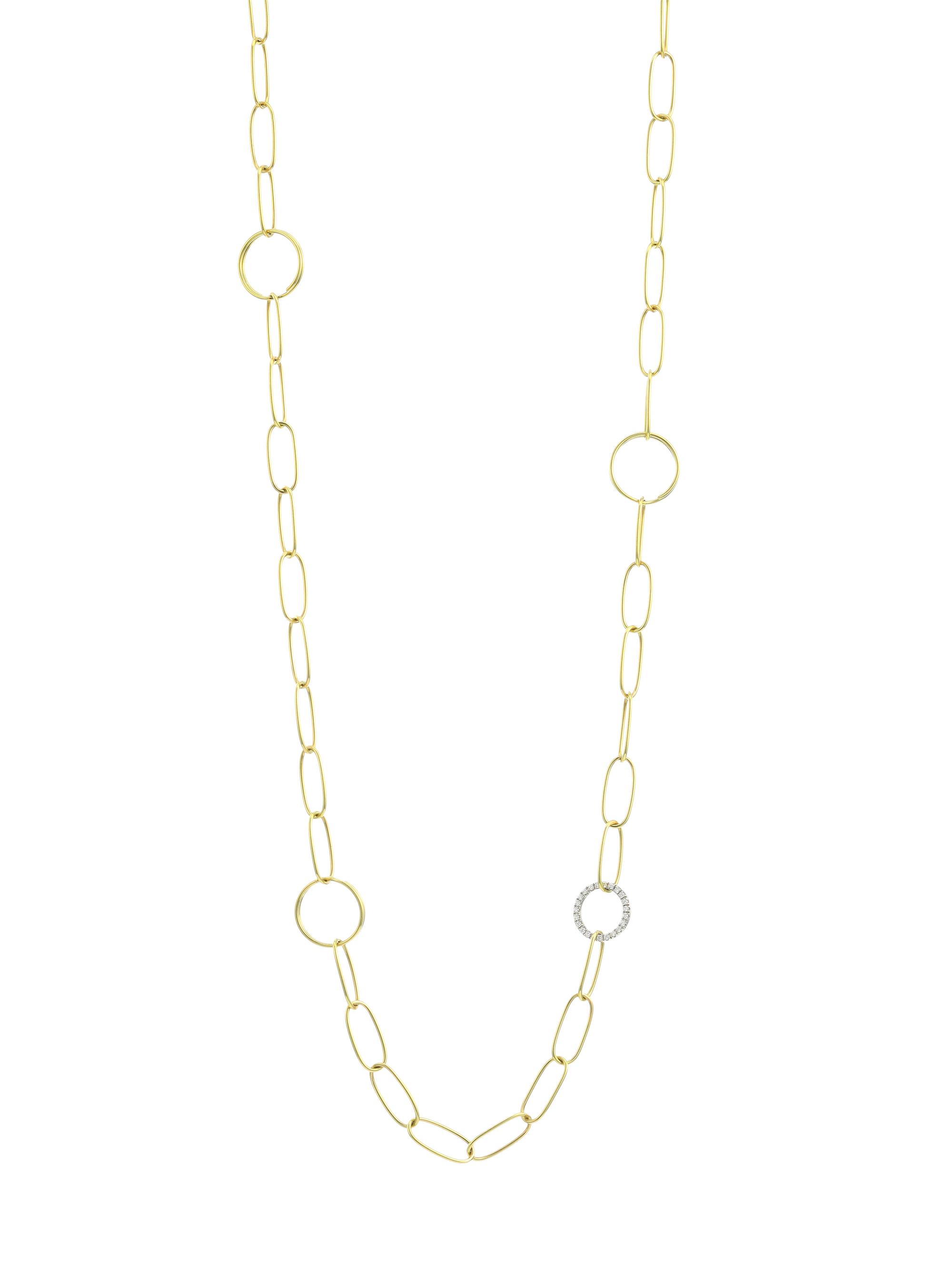 Ileana Makri Women's Universe Chains 18K Yellow Gold & Diamond 4-Spiral Link Necklace - Yellow Gold