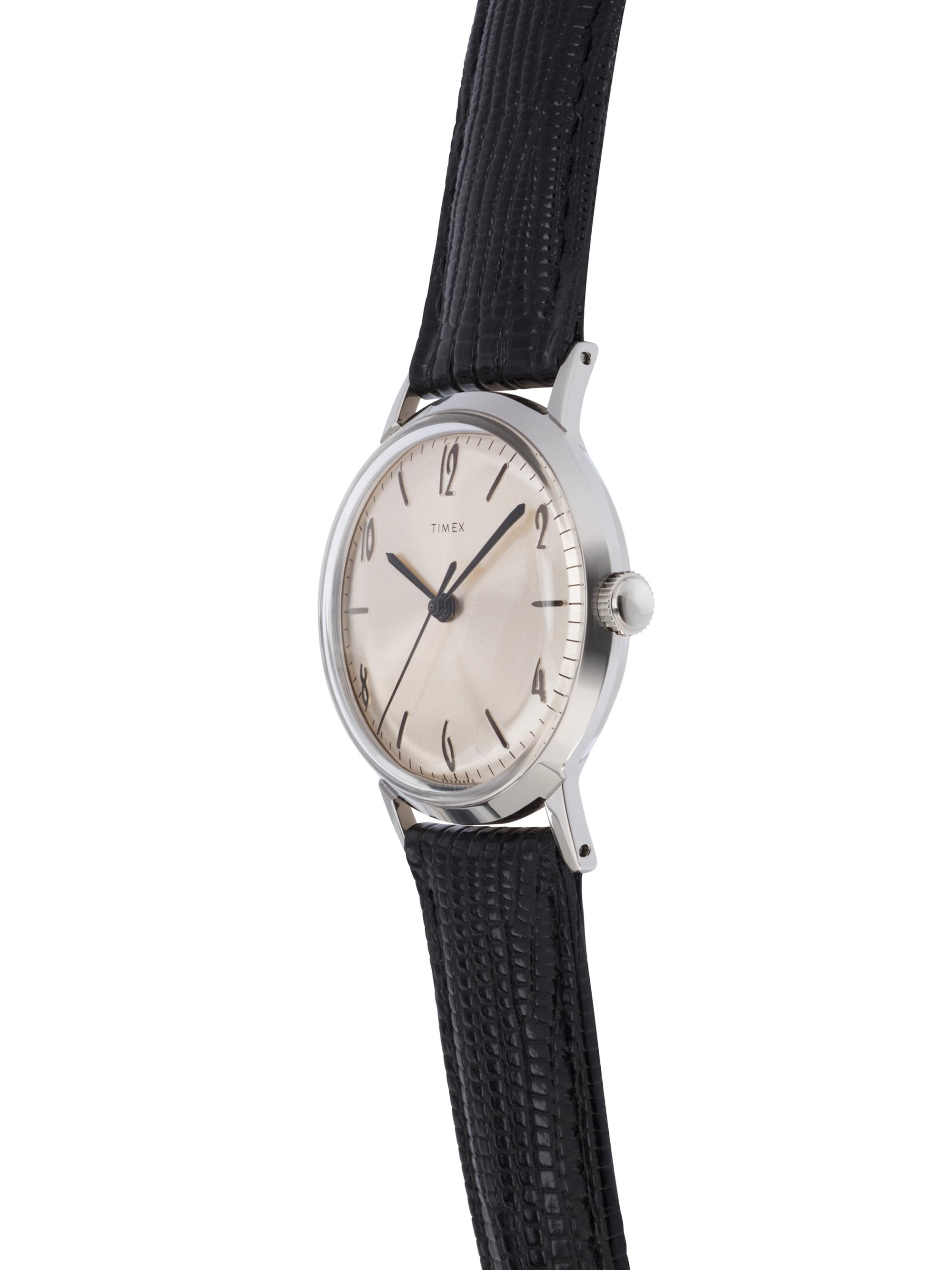 Timex Marlin Mechanical Marlin® Hand-Wound 34Mm Leather Strap