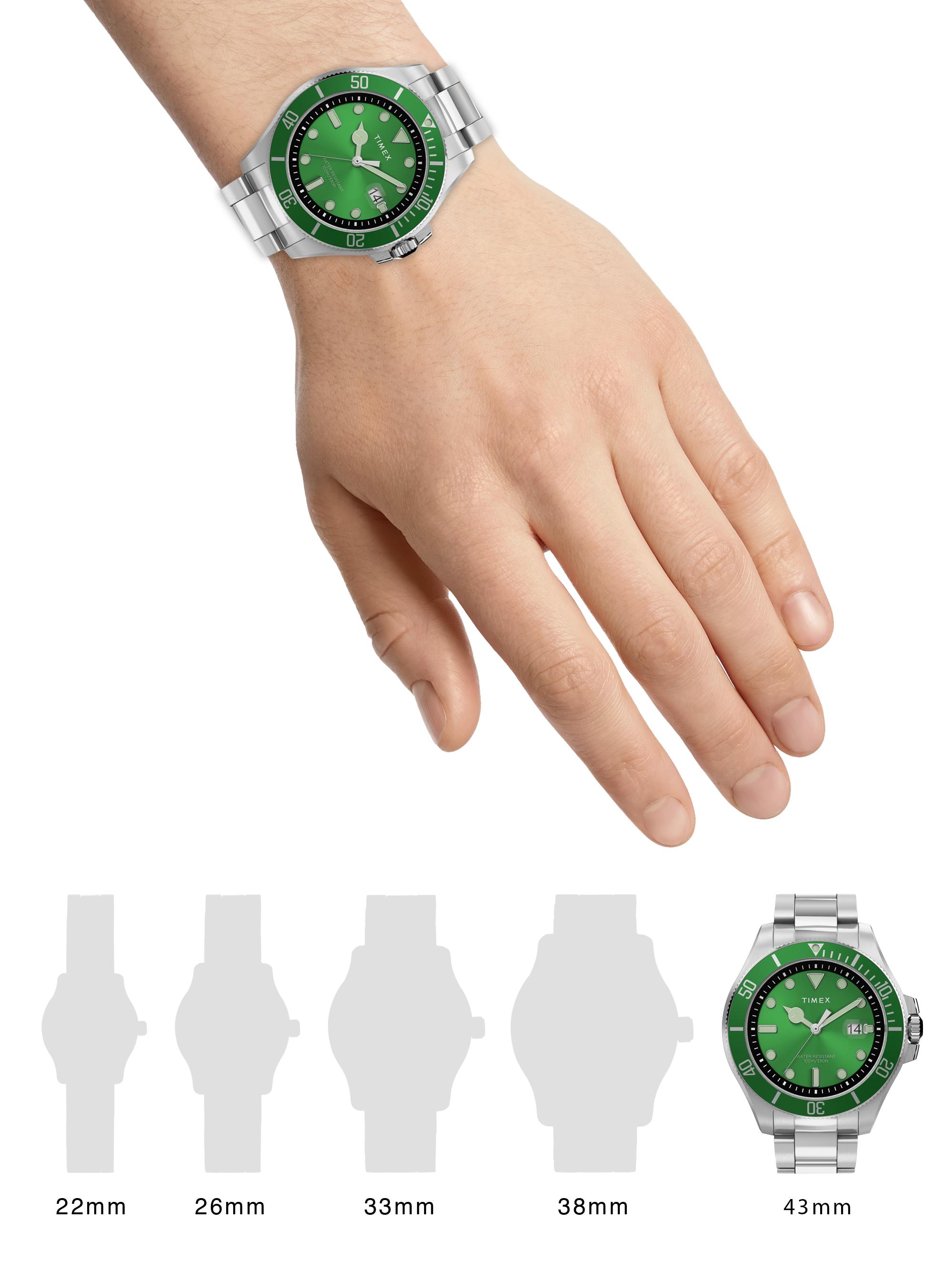 Timex Harborside Coast 3-Hand Stainless Steel Bracelet Watch