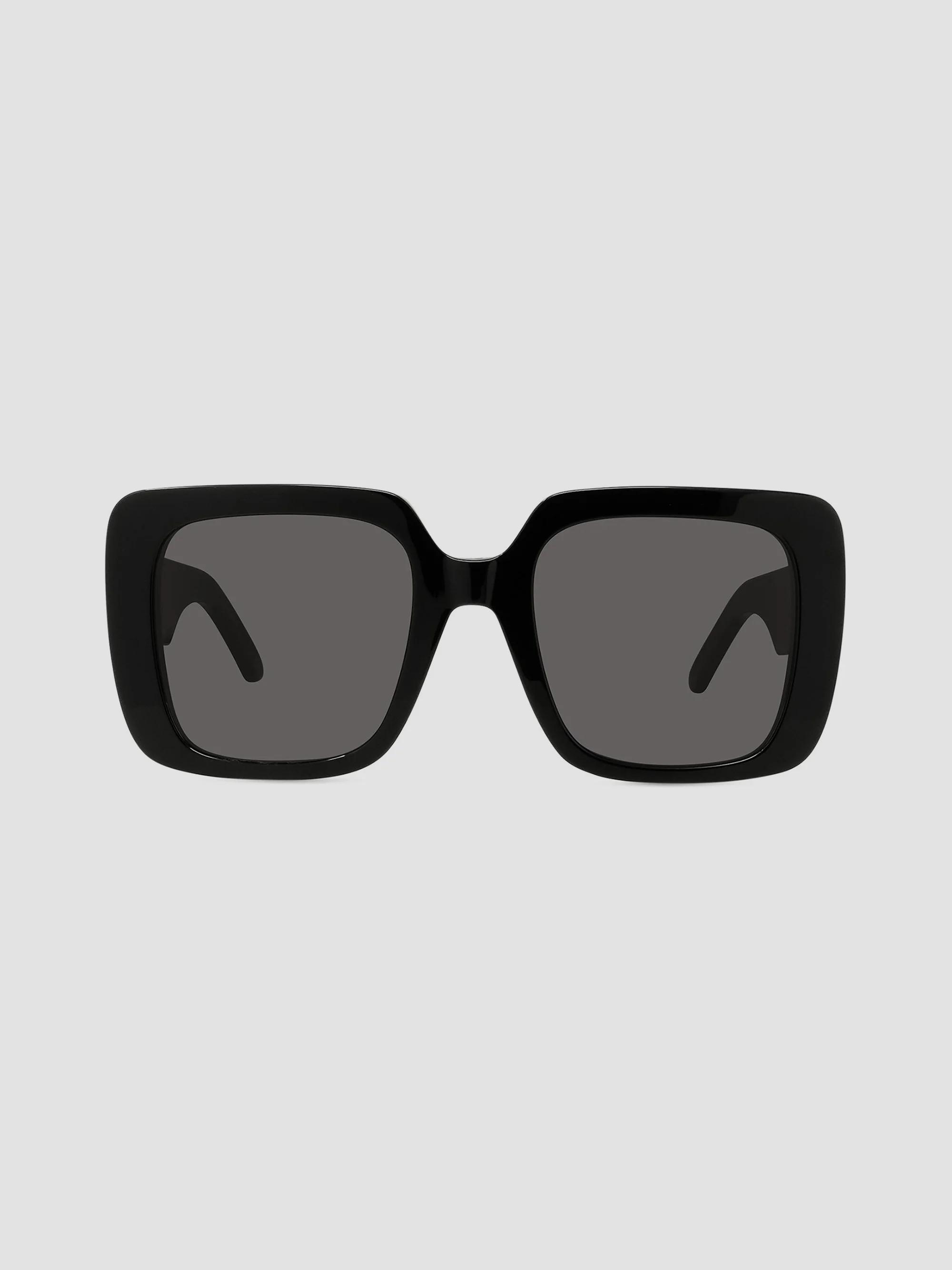 Dior WILDIOR S3U 10A0 Sunglasses Black Square Frame, Smoke Lenses Dior WILDIOR S3U 10A0 Sunglasses Black Square Frame, Smoke  main image 2