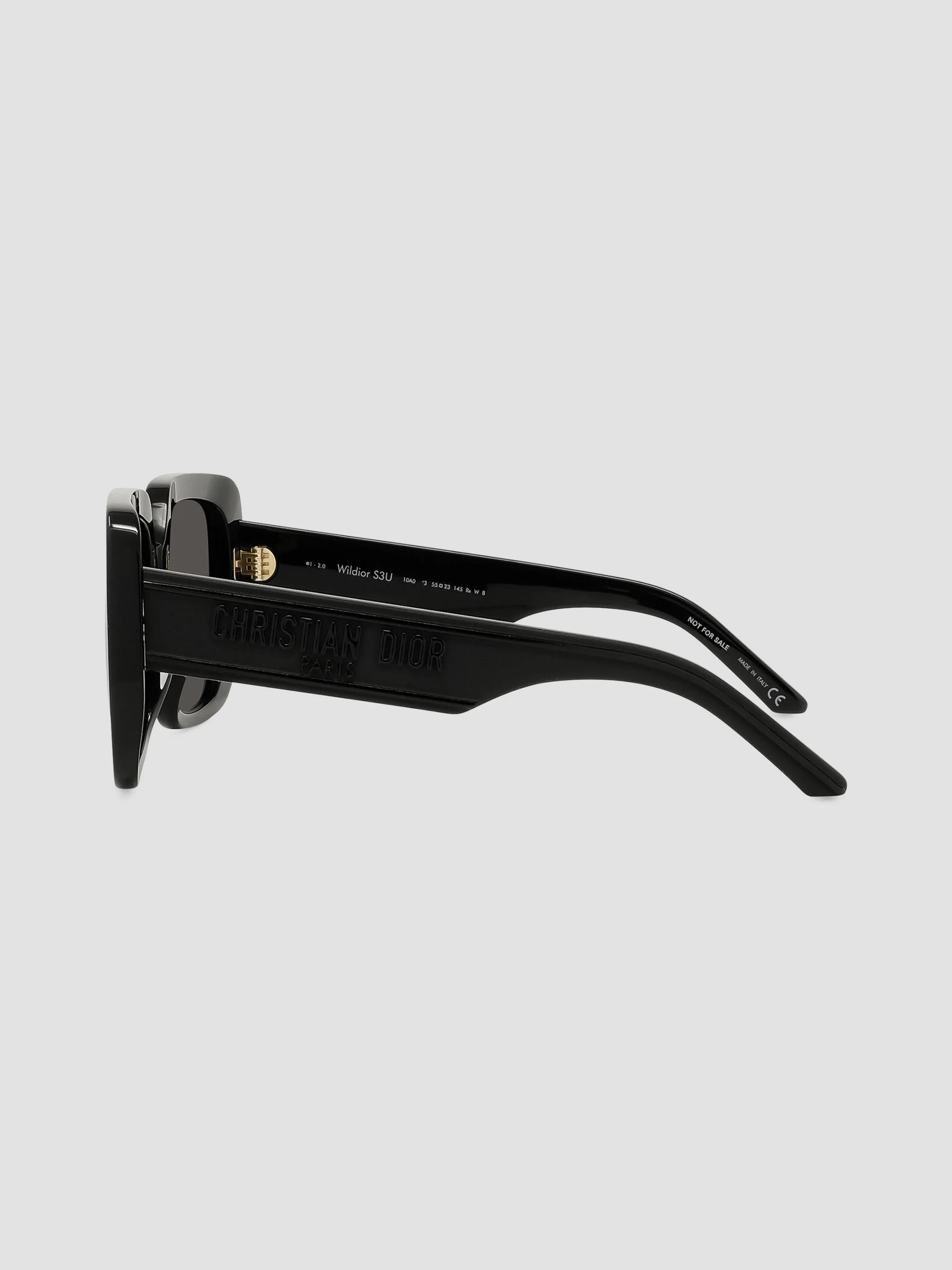 Dior Black smoke wildior 55m Geometric sunglasses m_67db4295c383726d36ebade5.jpg main image 2