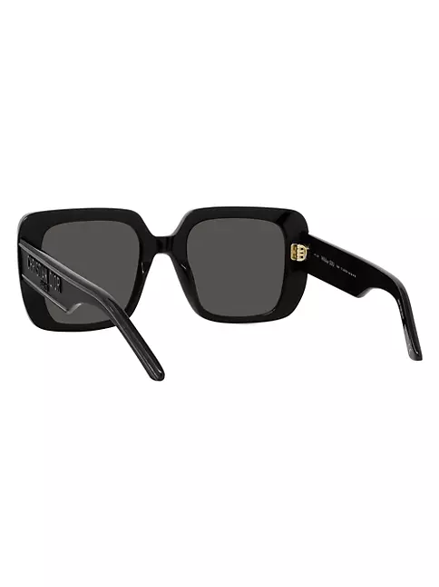 Shop Dior WilDior S3U 55MM Geometric Sunglasses