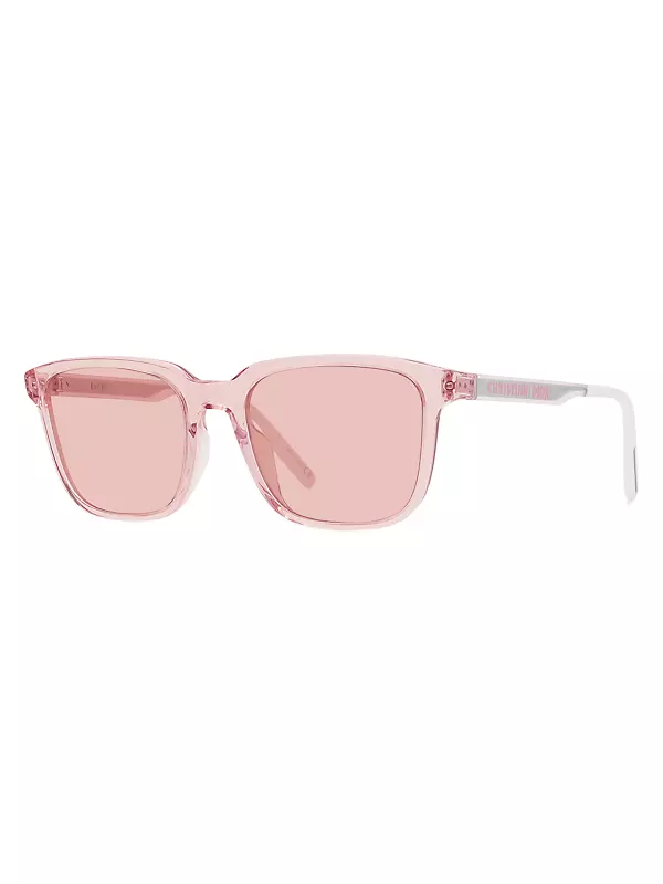 DiorTag 54MM Rectangular Sunglasses