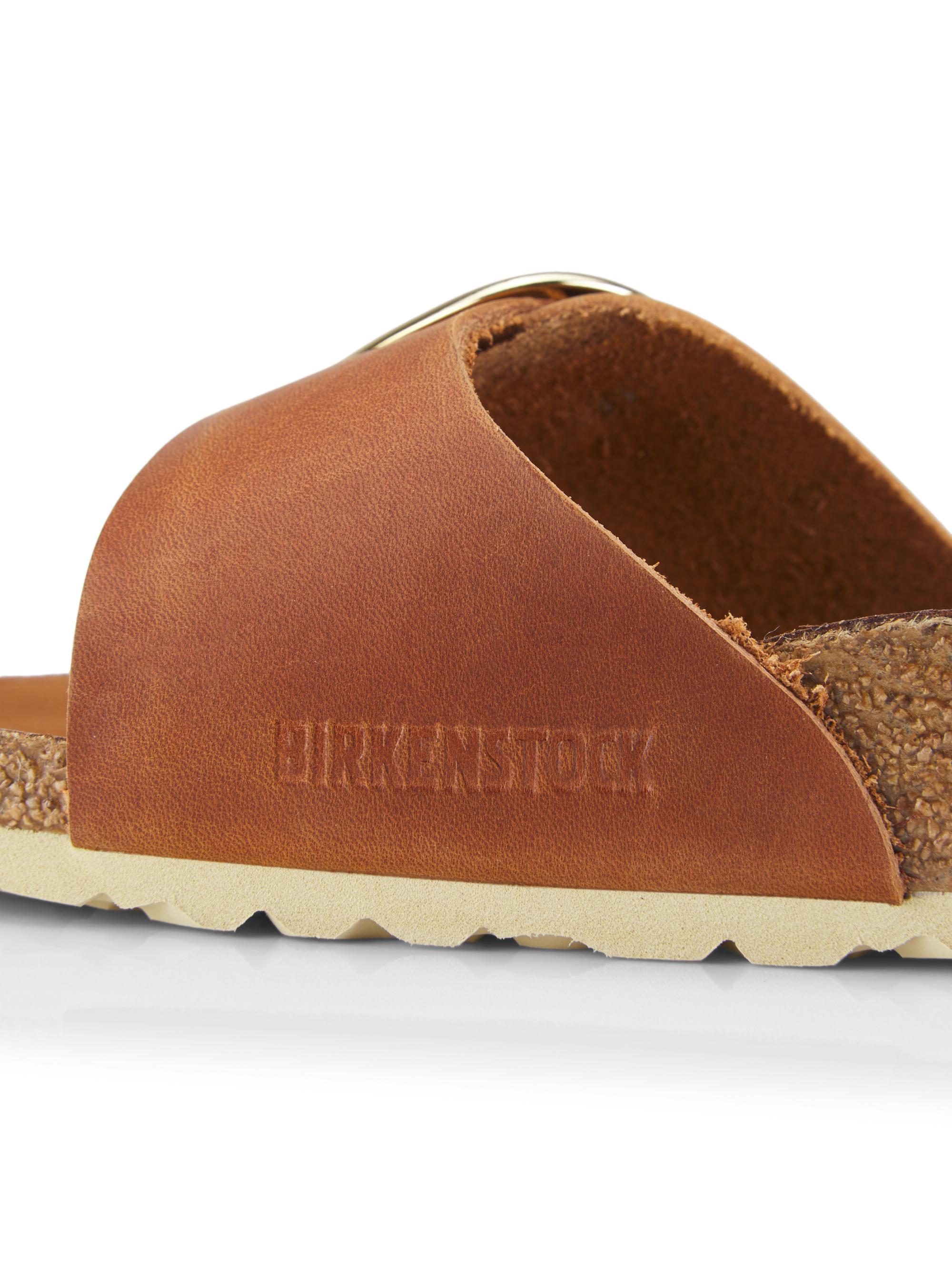 Birkenstock Madrid Big-Buckle Leather Sandals | Saks Fifth Avenue
