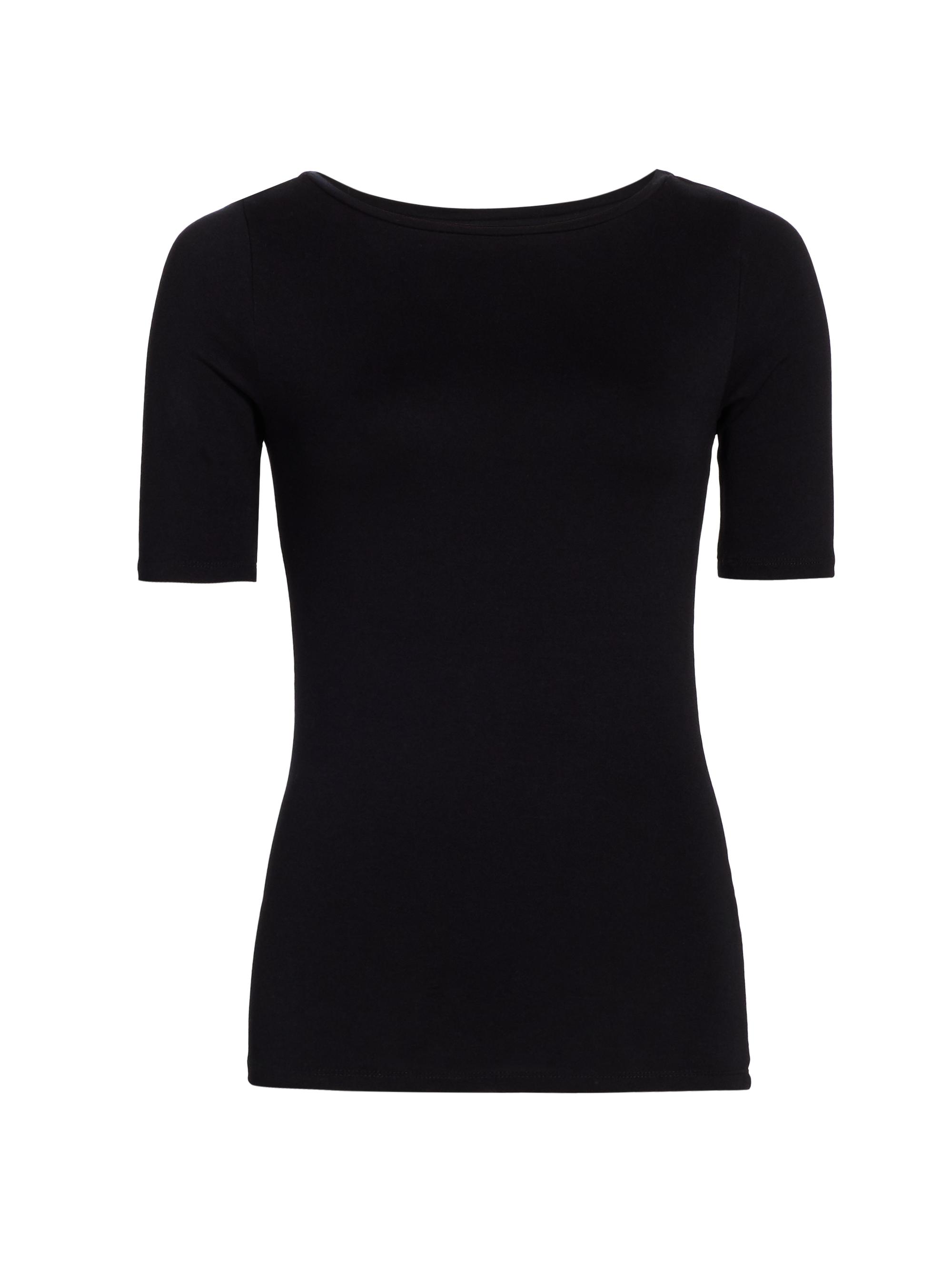 Majestic Filatures Women's Soft Touch T-Shirt - Noir