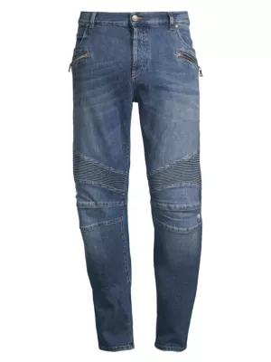 Balmain Blue Vintage Jeans