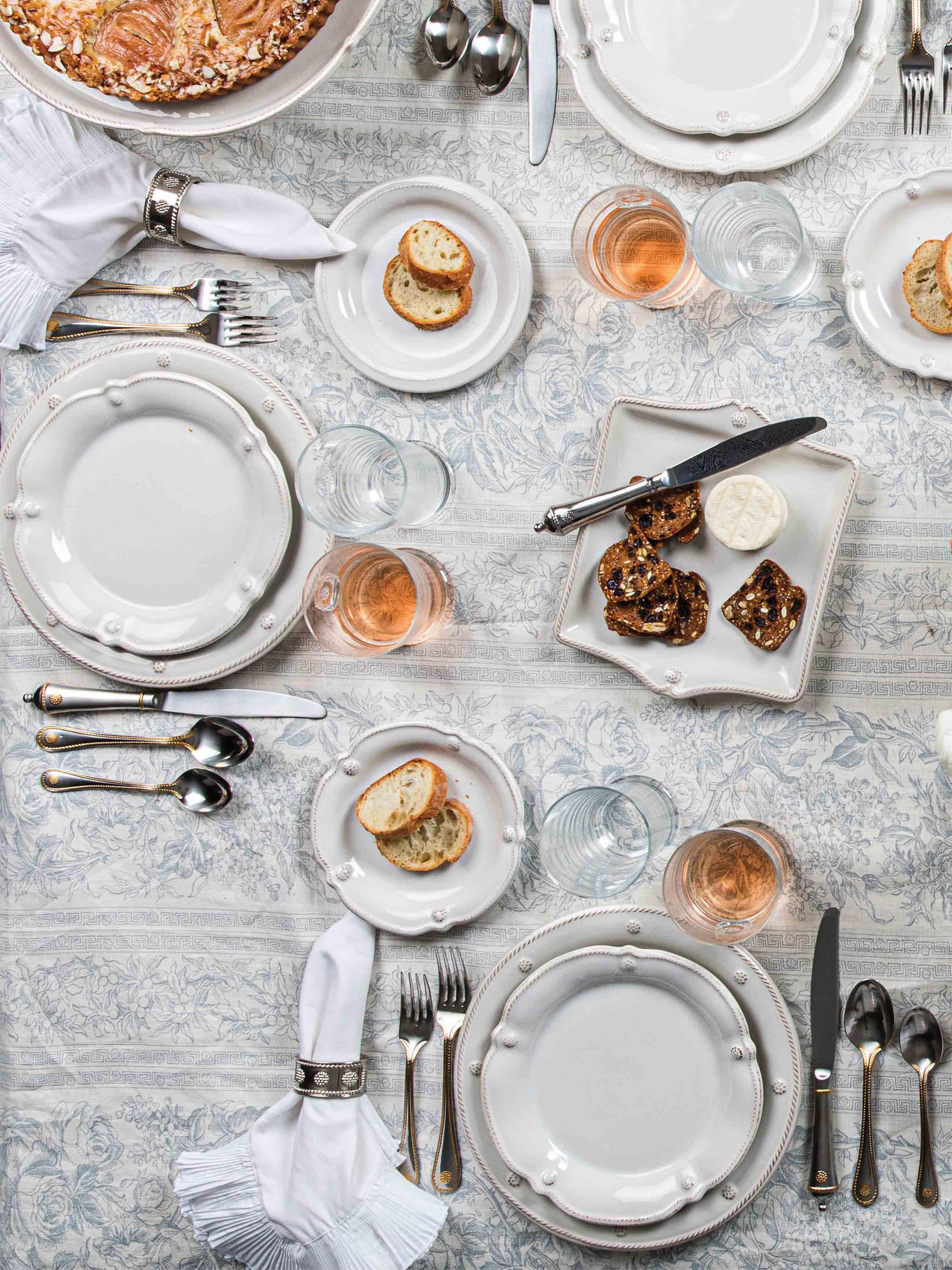 Juliska Berry Thread Flared Side/Cocktail Plate Saks Fifth Avenue