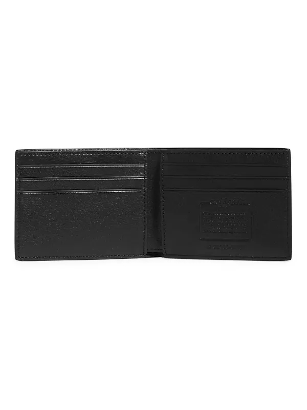 Buy COACH Mens 3 In 1 Wallet In Leather, Sport Blue, Bifold Wallet