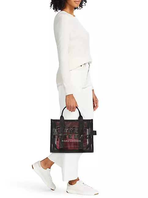 Clear Tote Bags for Women - PVC Transparent The Mesh Tote Bag Fashion See Through Shoulder Crossbody Bag Travel Handbag