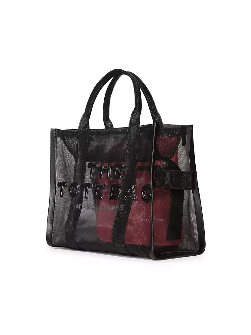 Marc Jacobs The Mesh Medium Tote Bag Black