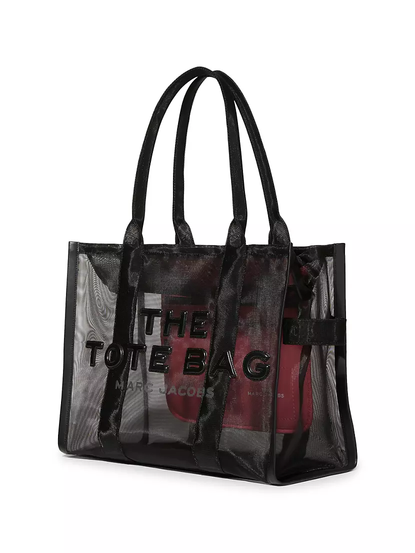 Marc Jacobs Women's The Large Mesh Tote Bag - Black