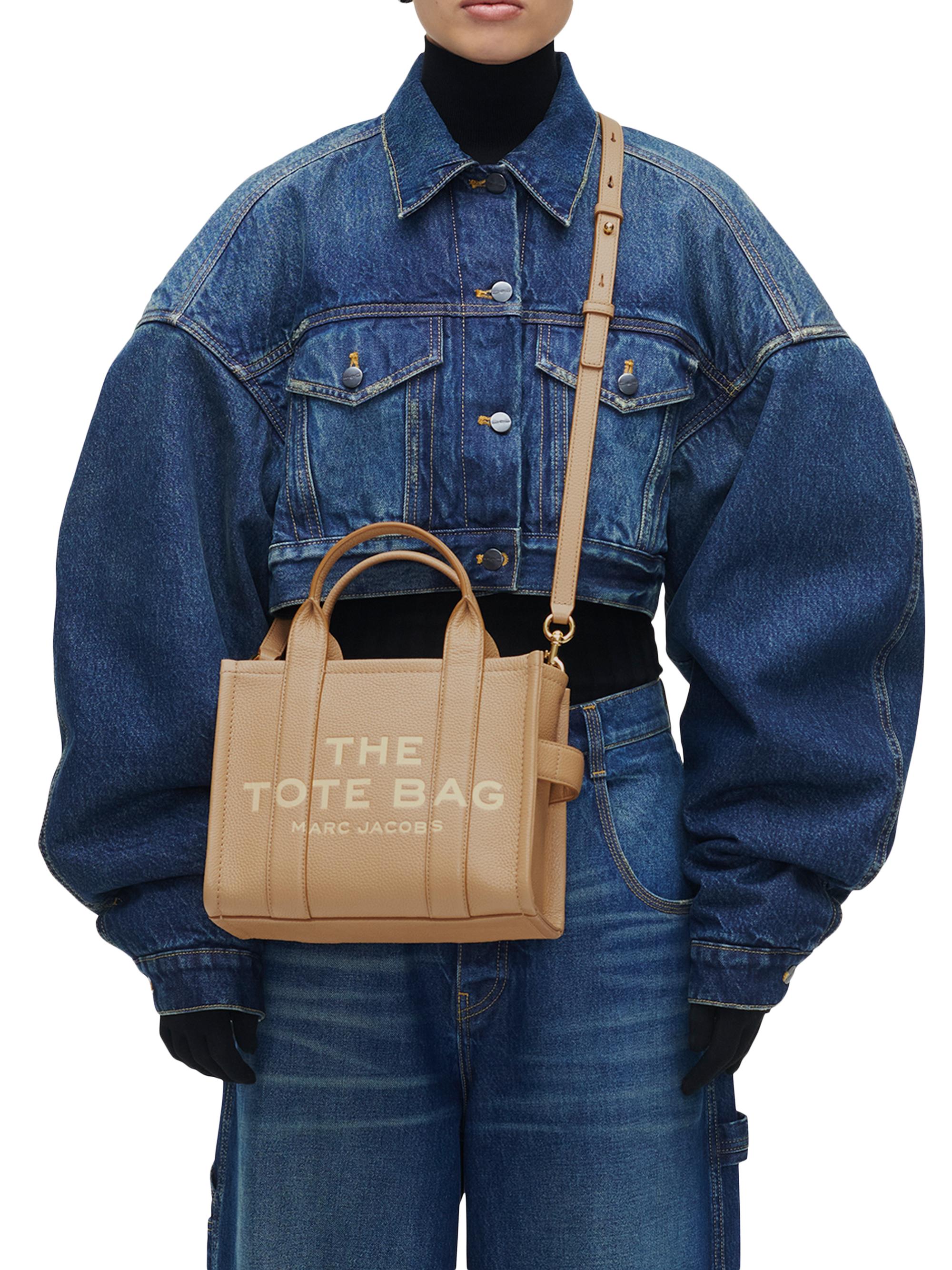 Marc Jacobs Women's The Leather  Tote Bag - Camel