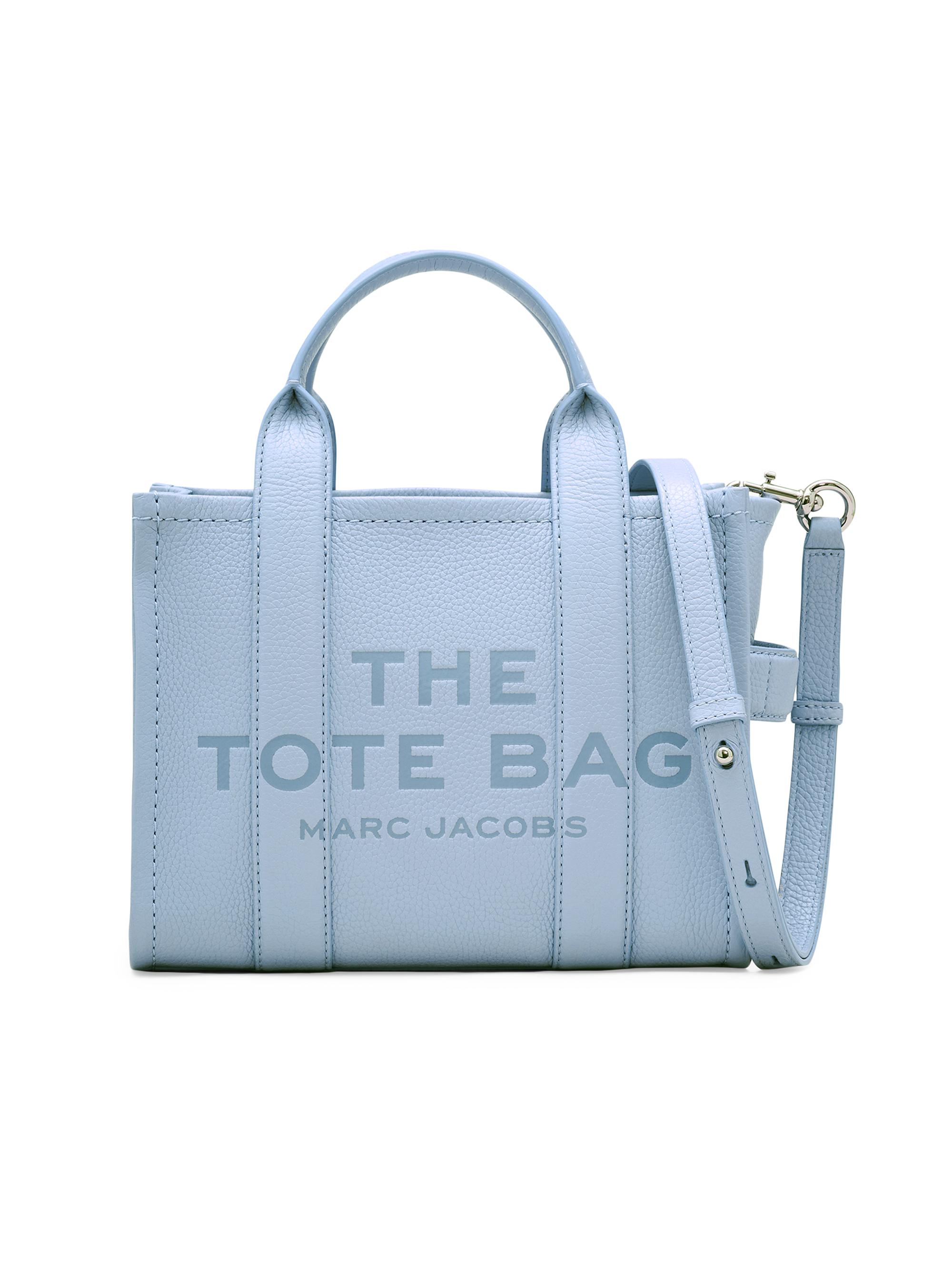 Marc Jacobs Women's The Leather  Tote Bag - Cloud Blue