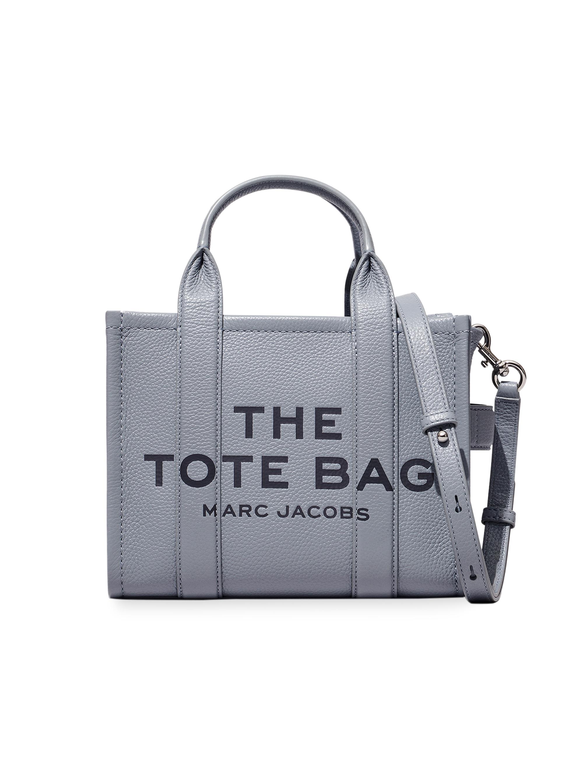 Marc Jacobs Women's The Leather  Tote Bag - Wolf Grey