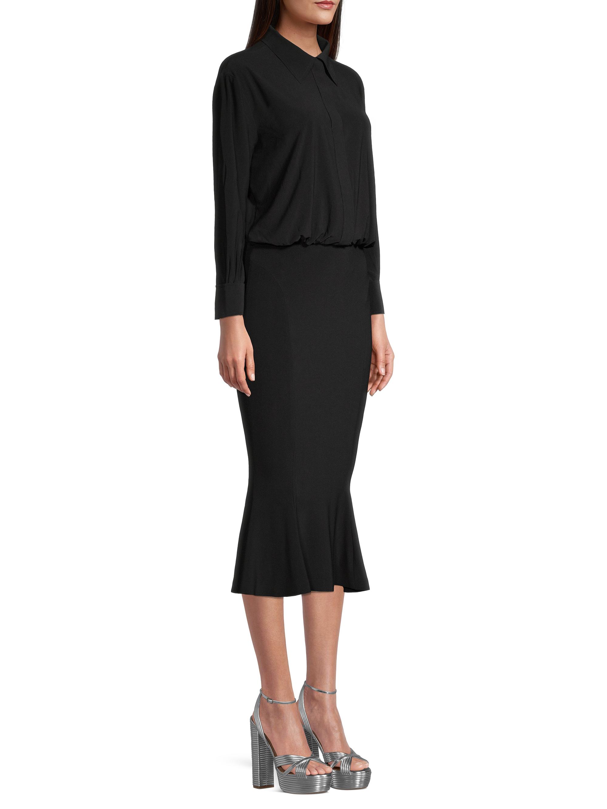 norma kamali boyfriend shirt fishtail dress Norma Kamali Super Oversized Boyfriend Nk Shirt Gown in Snow White