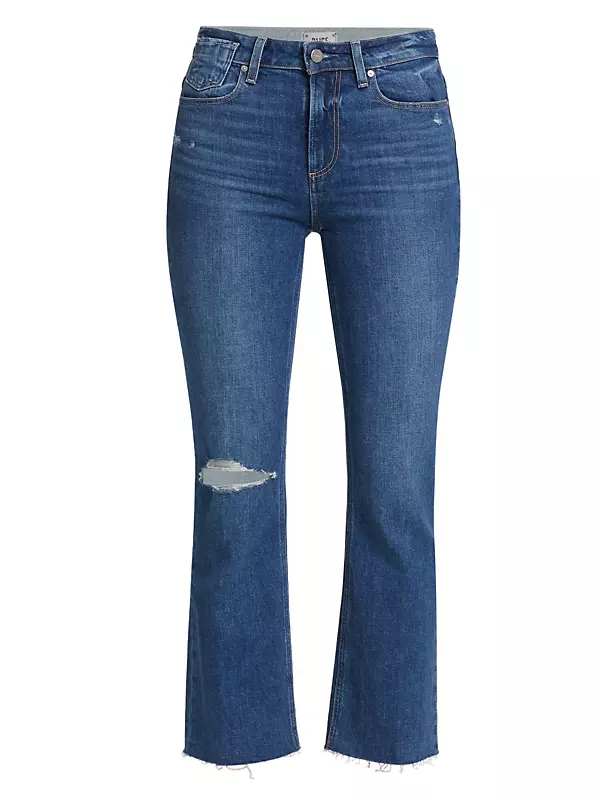 Colette Distressed Stretch Crop Jeans