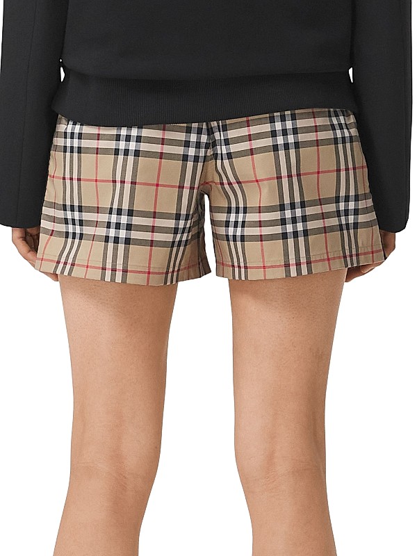 Shop Burberry Audrey Check Shorts | Saks Fifth Avenue Shop Burberry Audrey Check Shorts | Saks Fifth Avenue