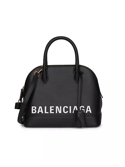 Balenciaga Small Ville Beige￼￼ Leather Top Handle Bag