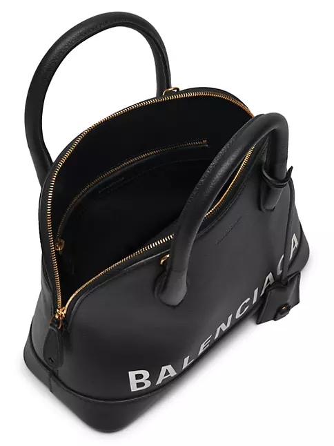 Ville top handle leather handbag Balenciaga Black in Leather - 35561810