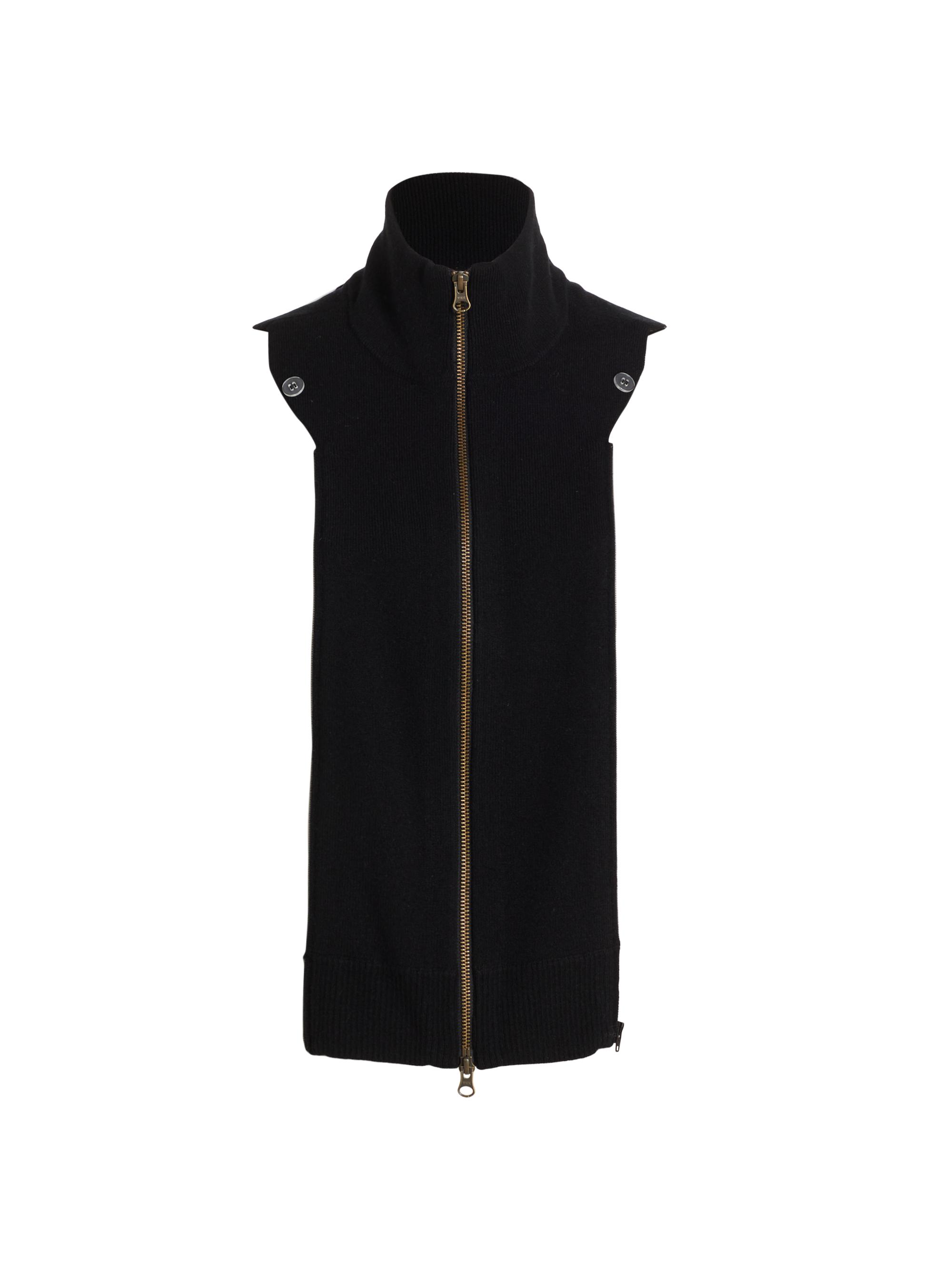 Veronica Beard Uptown Merino Wool Cashmere Dickey Saks