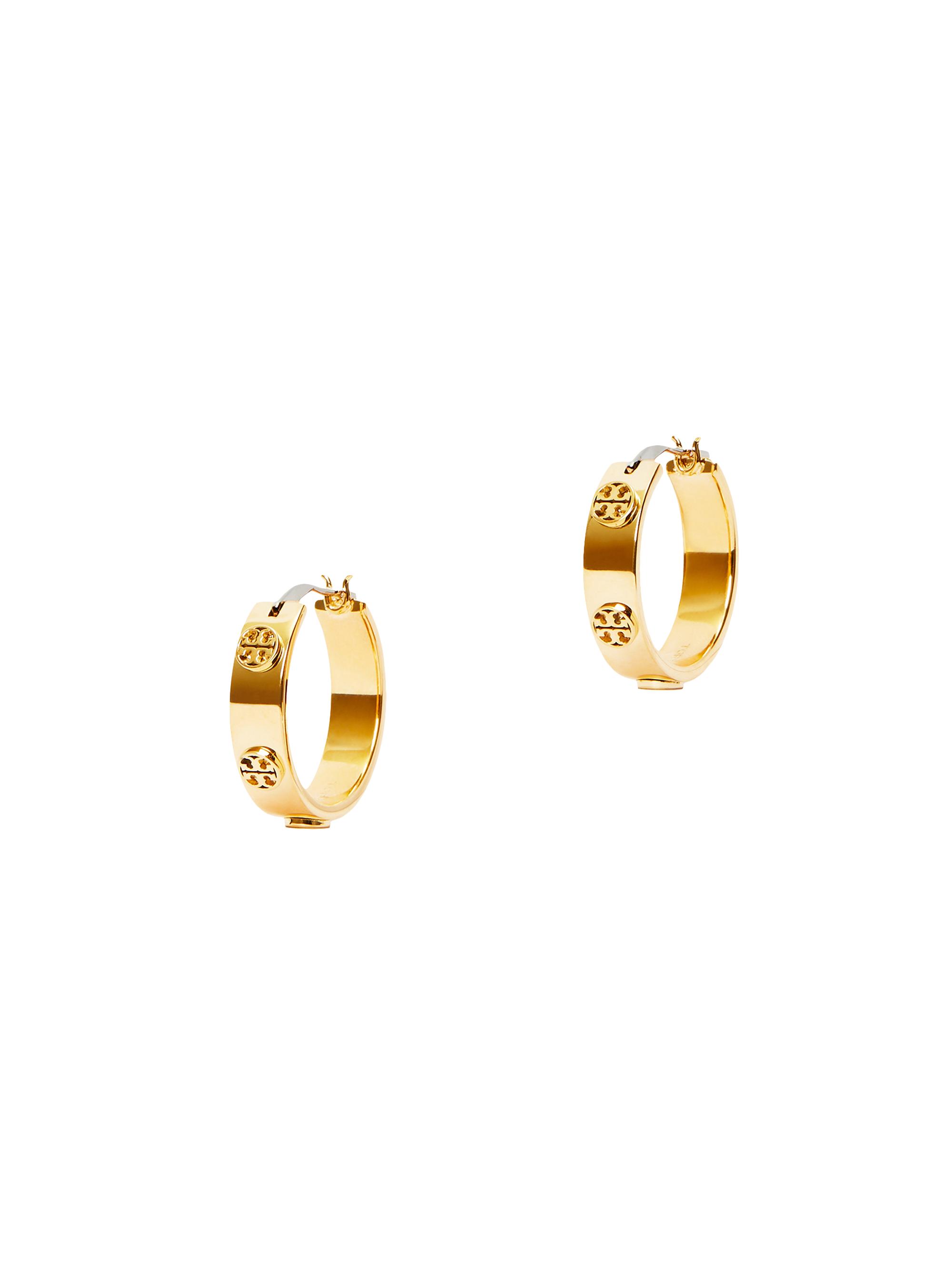 Tory Burch Women's Miller Goldtone Hoop Earrings - Tory Gold