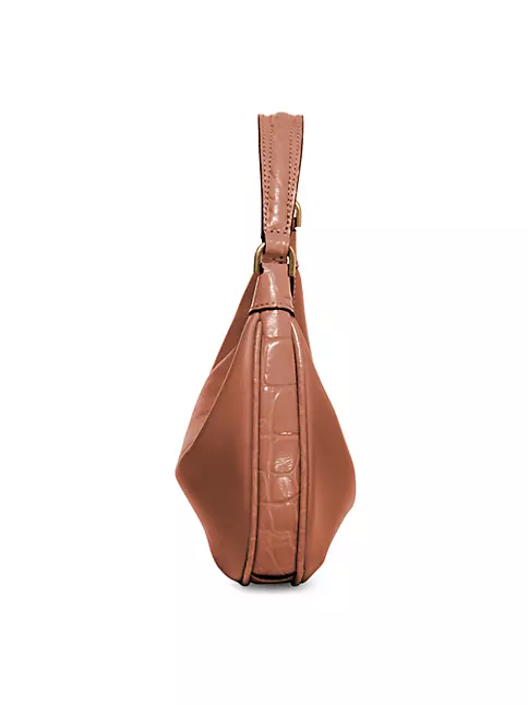 Shop Staud Mini Sasha Leather Shoulder Bag