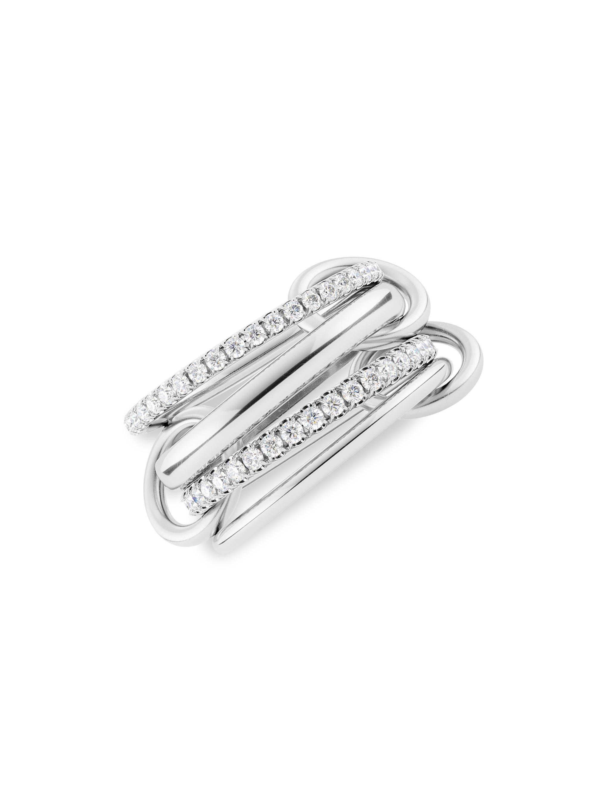 Spinelli Kilcollin Women's Galaxy Polaris 18K White Gold & Diamond Ring - White Gold