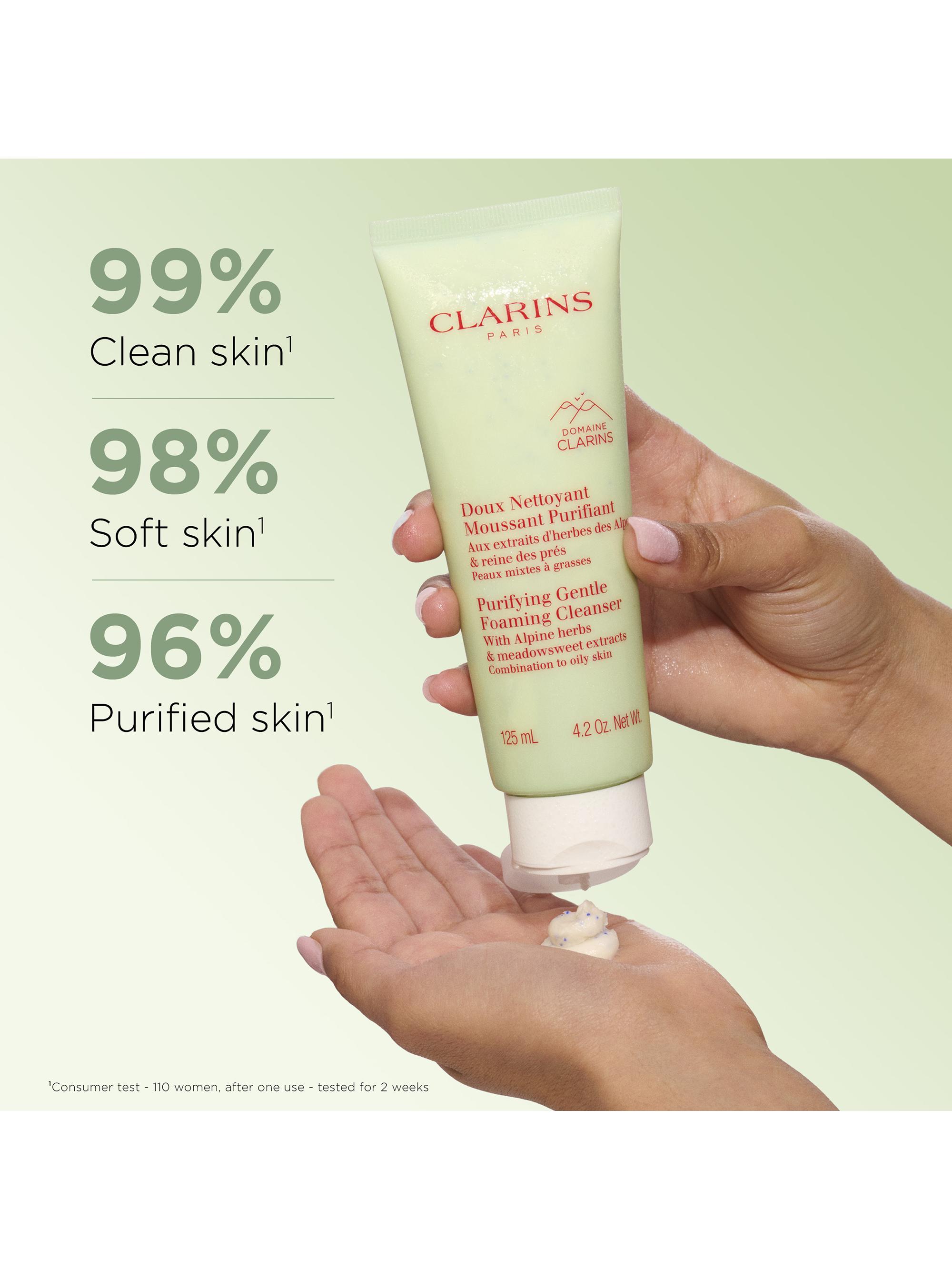 Clarins Women's Purifying Gentle Foaming Salicylic Acid Cleanser