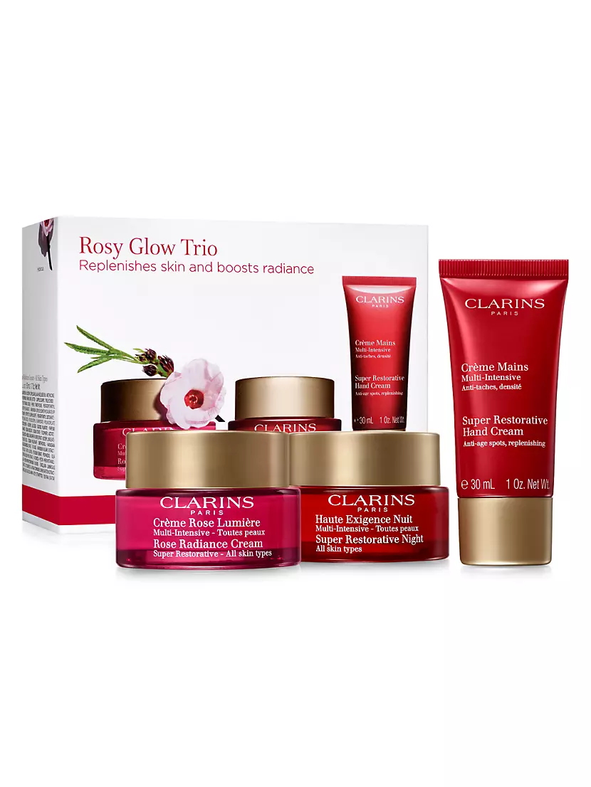 Clarins Limited Edition Rose Radiance 3-Piece Set