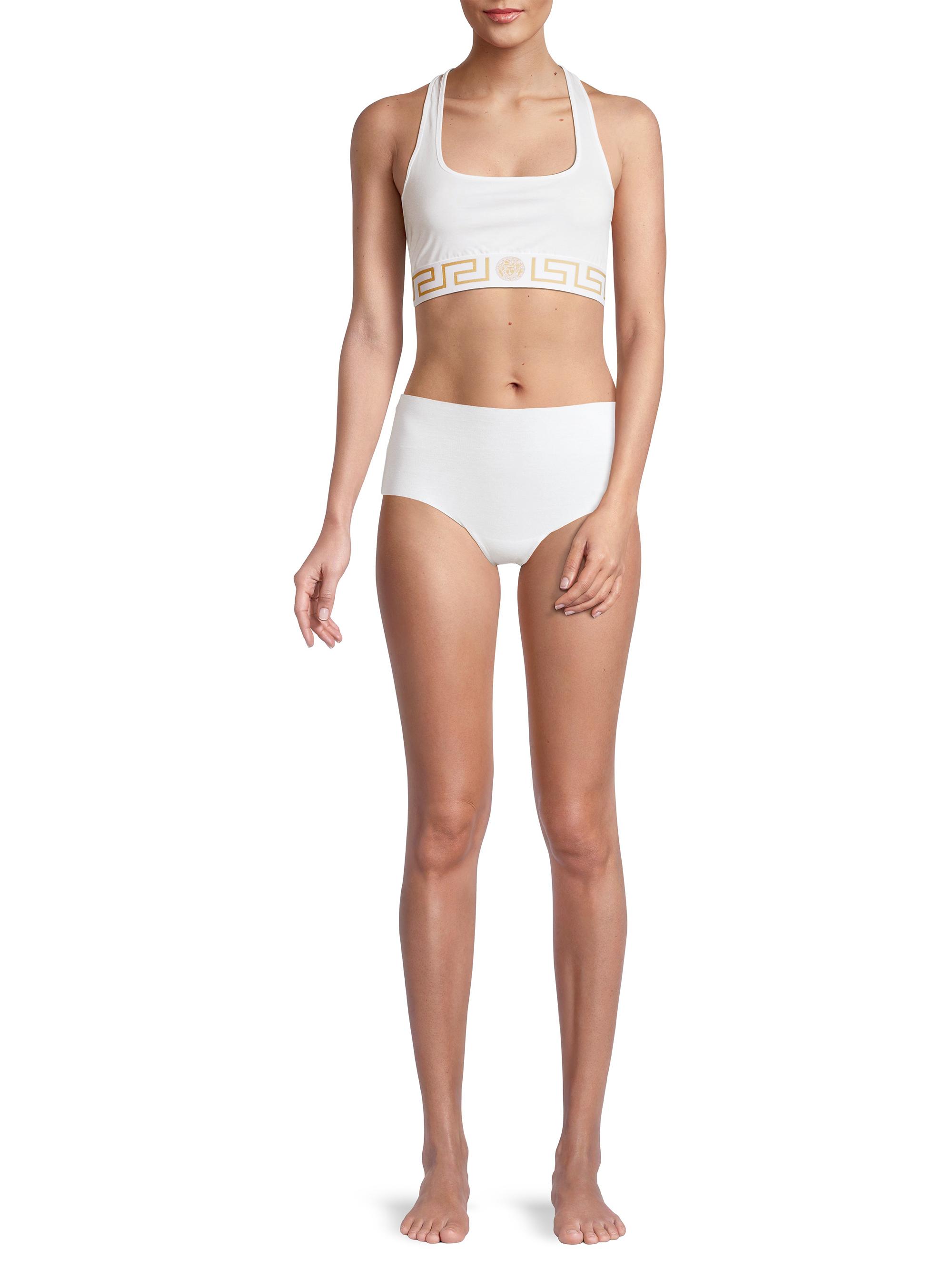 Versace Greca Border Sports Bra | Saks Fifth Avenue