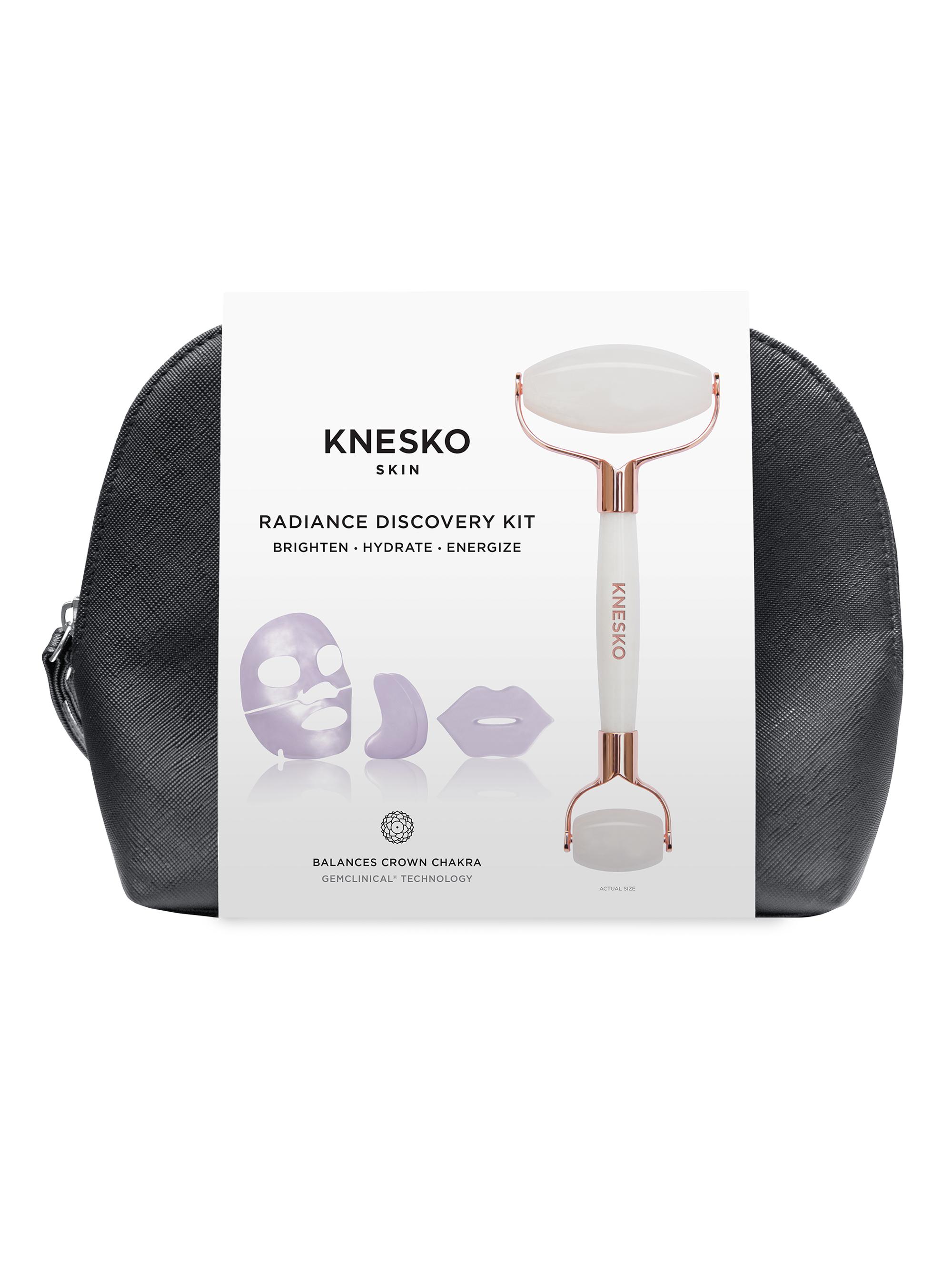 Knesko Women's Diamond Radiance 3-Treatment Discovery Kit With Jade Roller