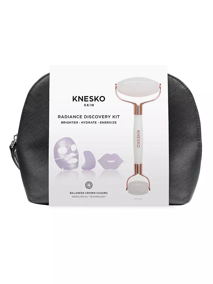 Knesko Diamond Radiance 3-Treatment Discovery Kit With Jade Roller