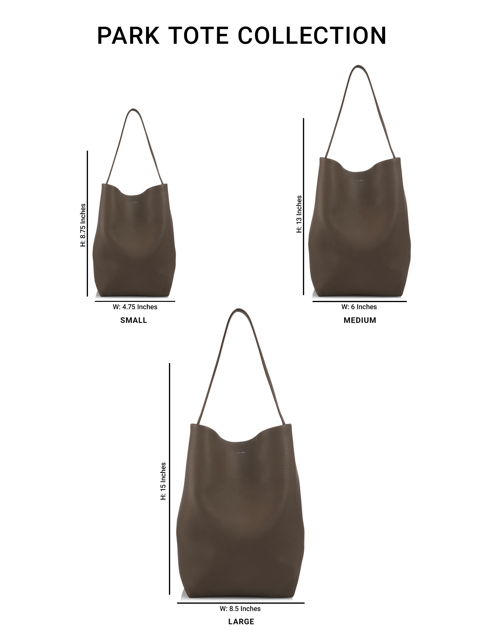 The Row Large Park North/South Leather Tote | Saks Fifth Avenue