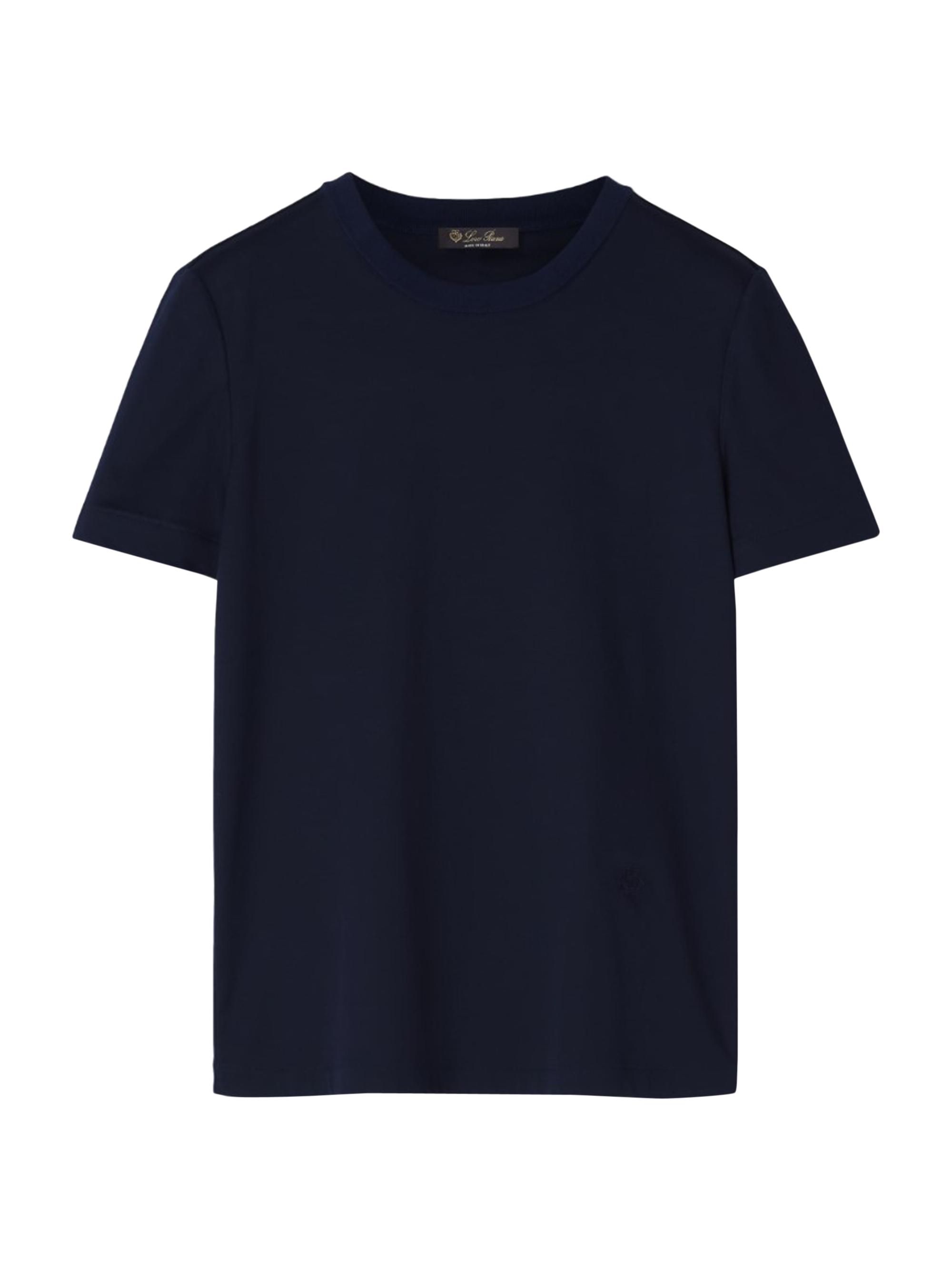 Loro Piana Women's Mc My-T Cotton T-Shirt - Blue Navy