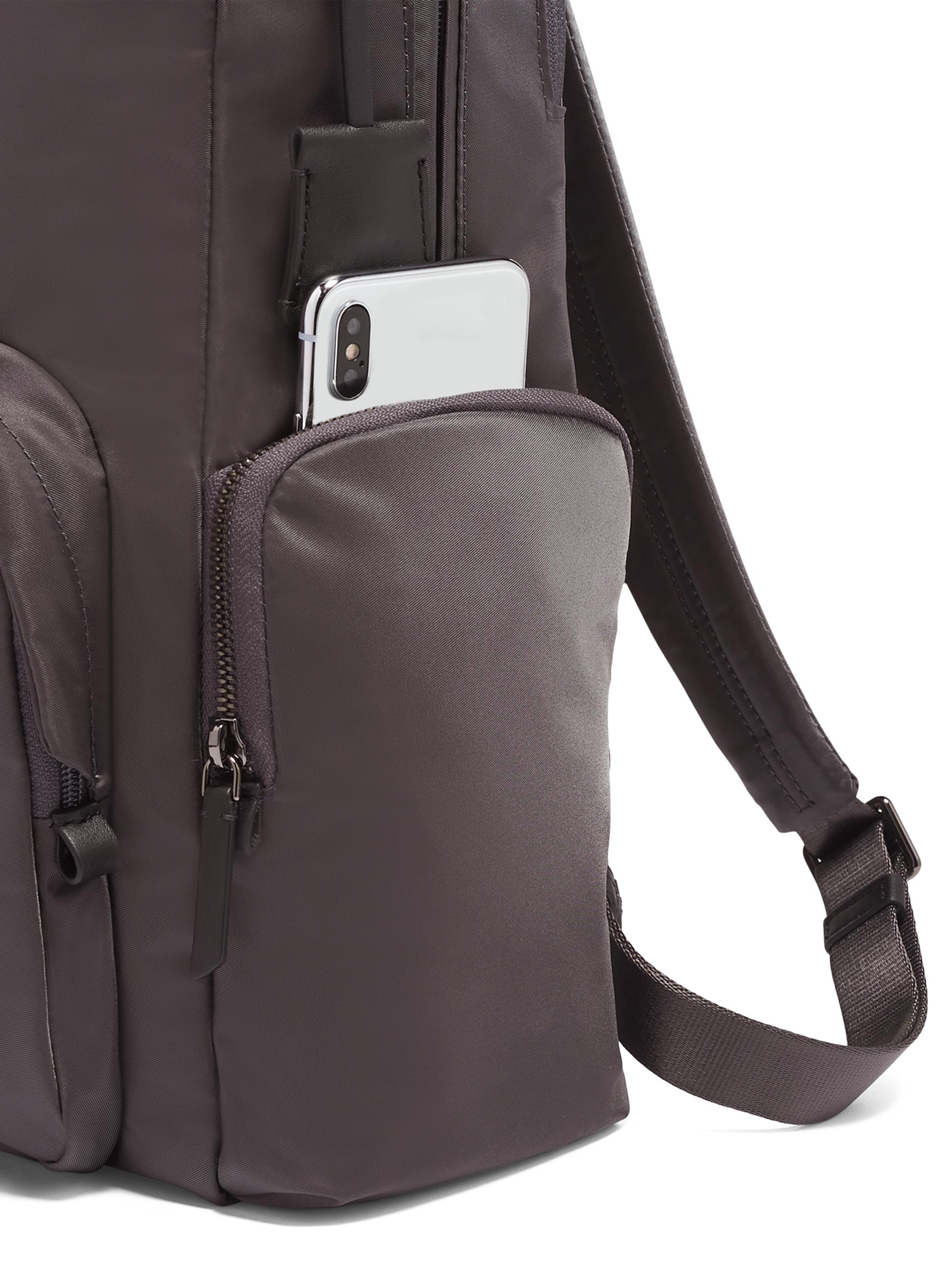 carson backpack leather TUMI Carson Leather-Trim Backpack