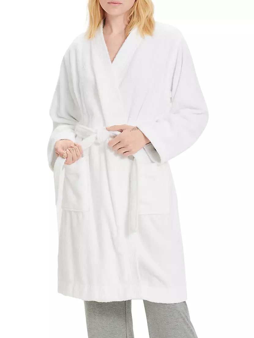 Shop UGG Lorie Terry Robe Fifth | Saks Avenue