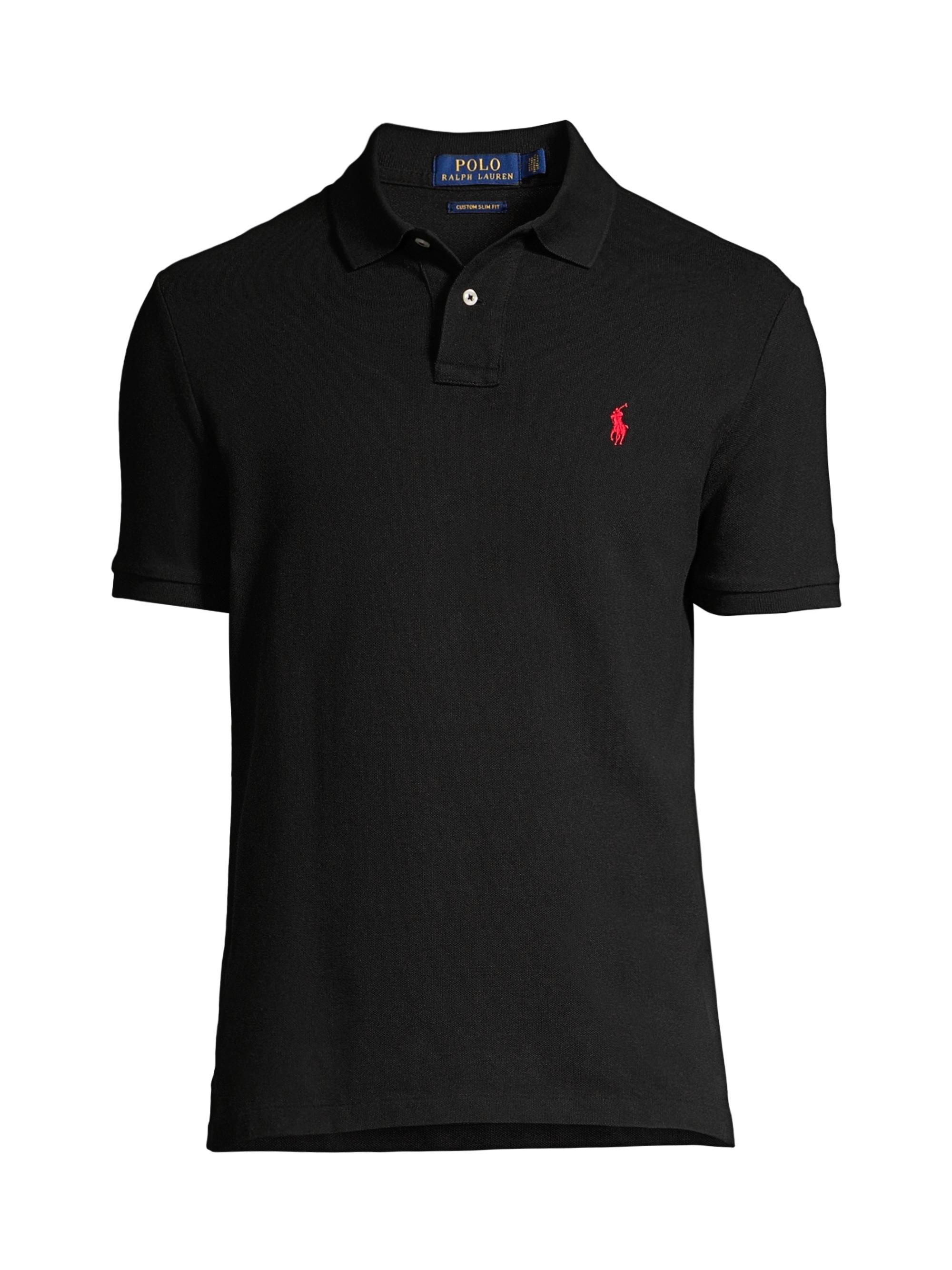 レア美品Ralph Lauren The Skinny Polo Mブラック Ralph Lauren The Skinny Polo M 黒 - メルカリ