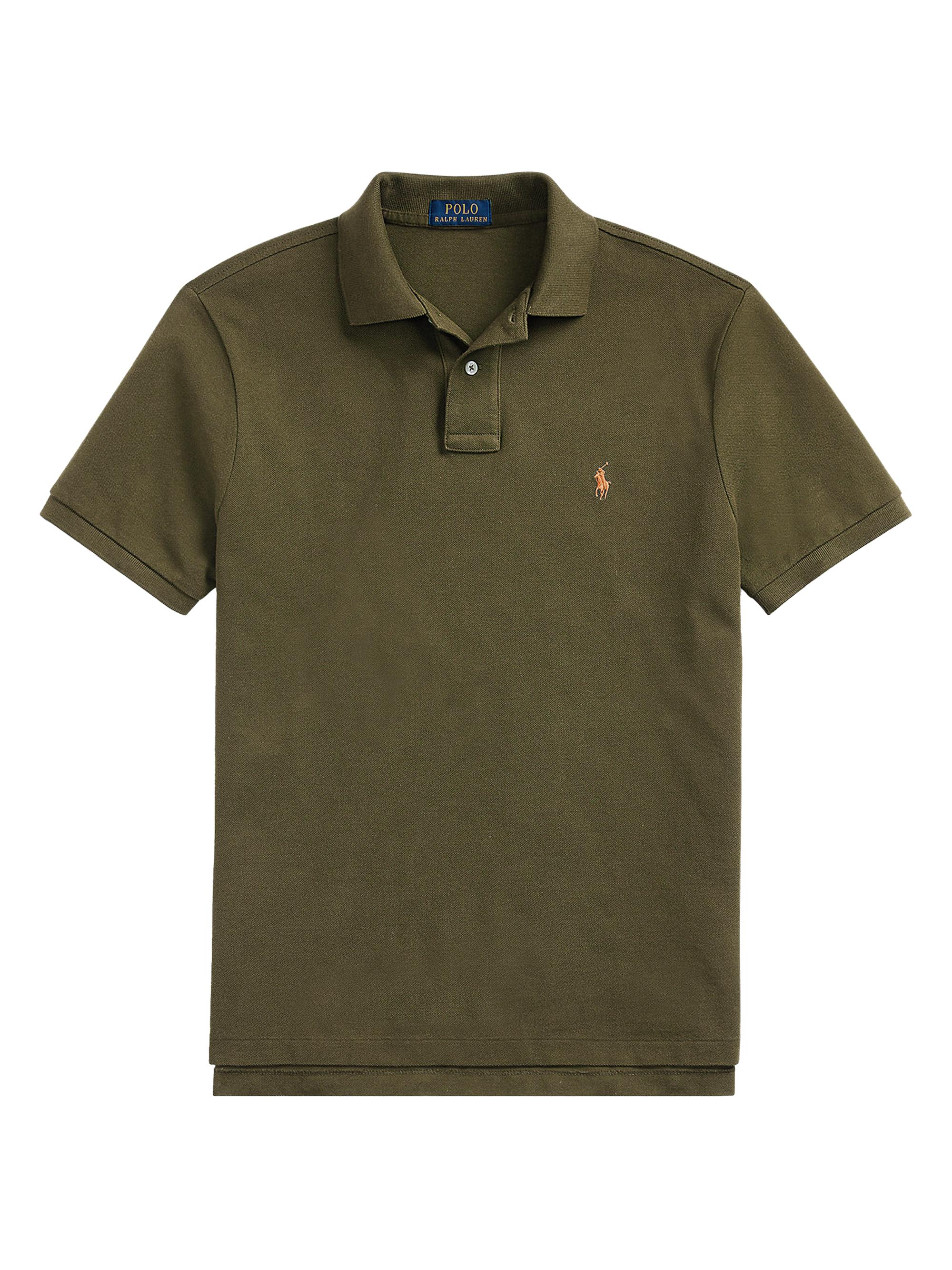 Polo Ralph Lauren Men's Mesh Classic-Fit Polo Shirt - Defender Green