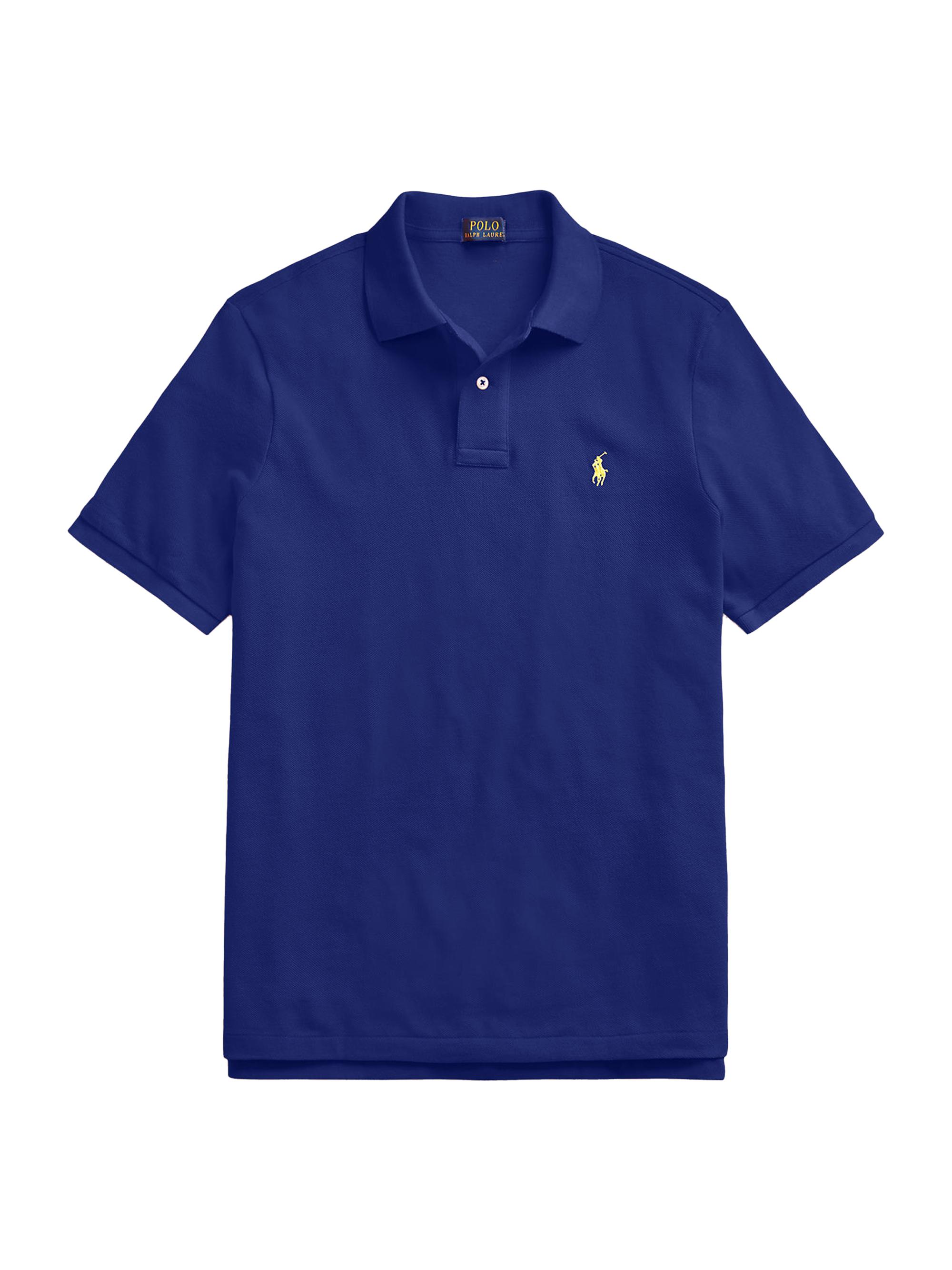 Polo Ralph Lauren Men's Mesh Classic-Fit Polo Shirt - Fall Royal