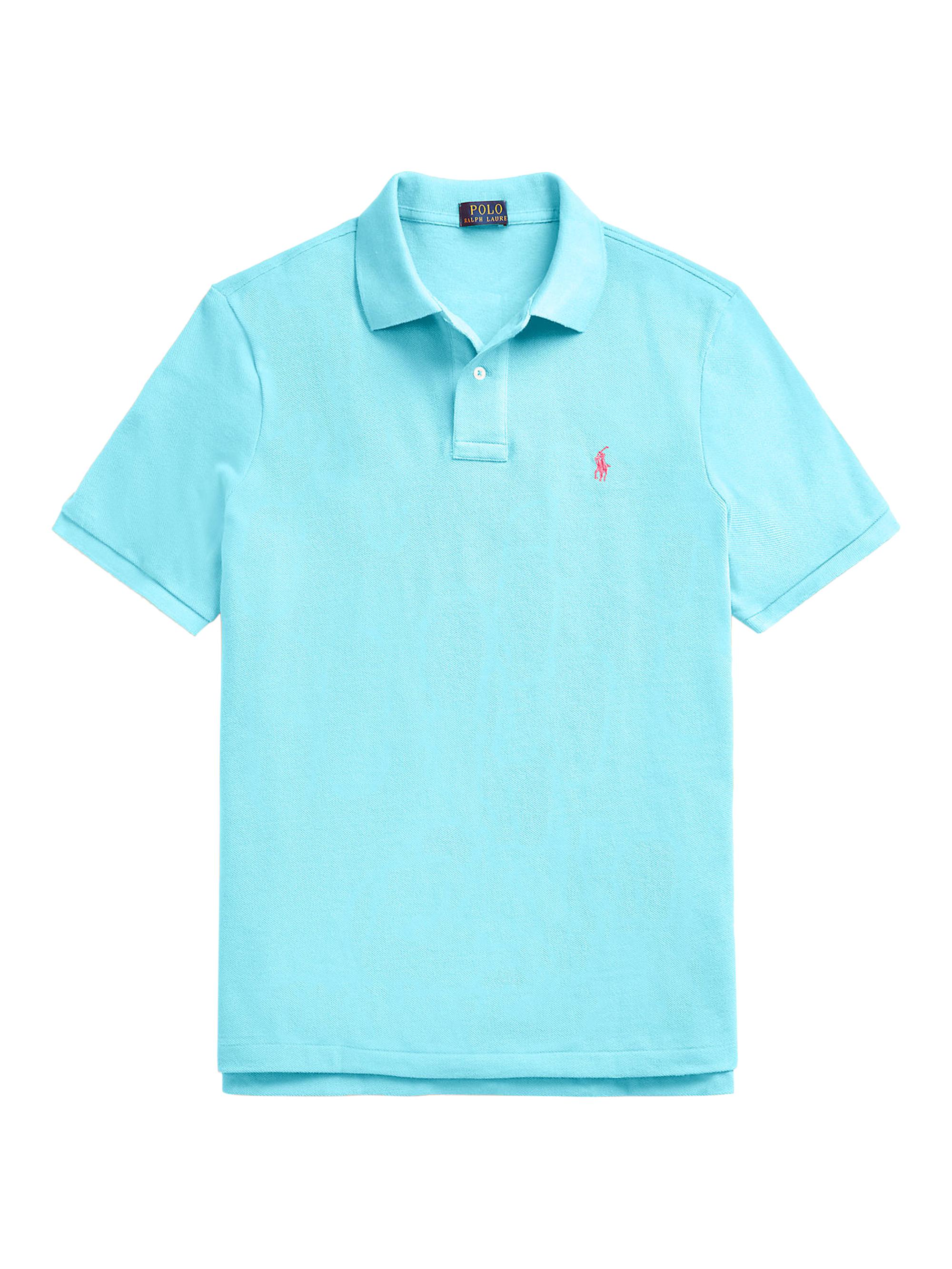 Polo Ralph Lauren Men's Mesh Classic-Fit Polo Shirt - French Turtle
