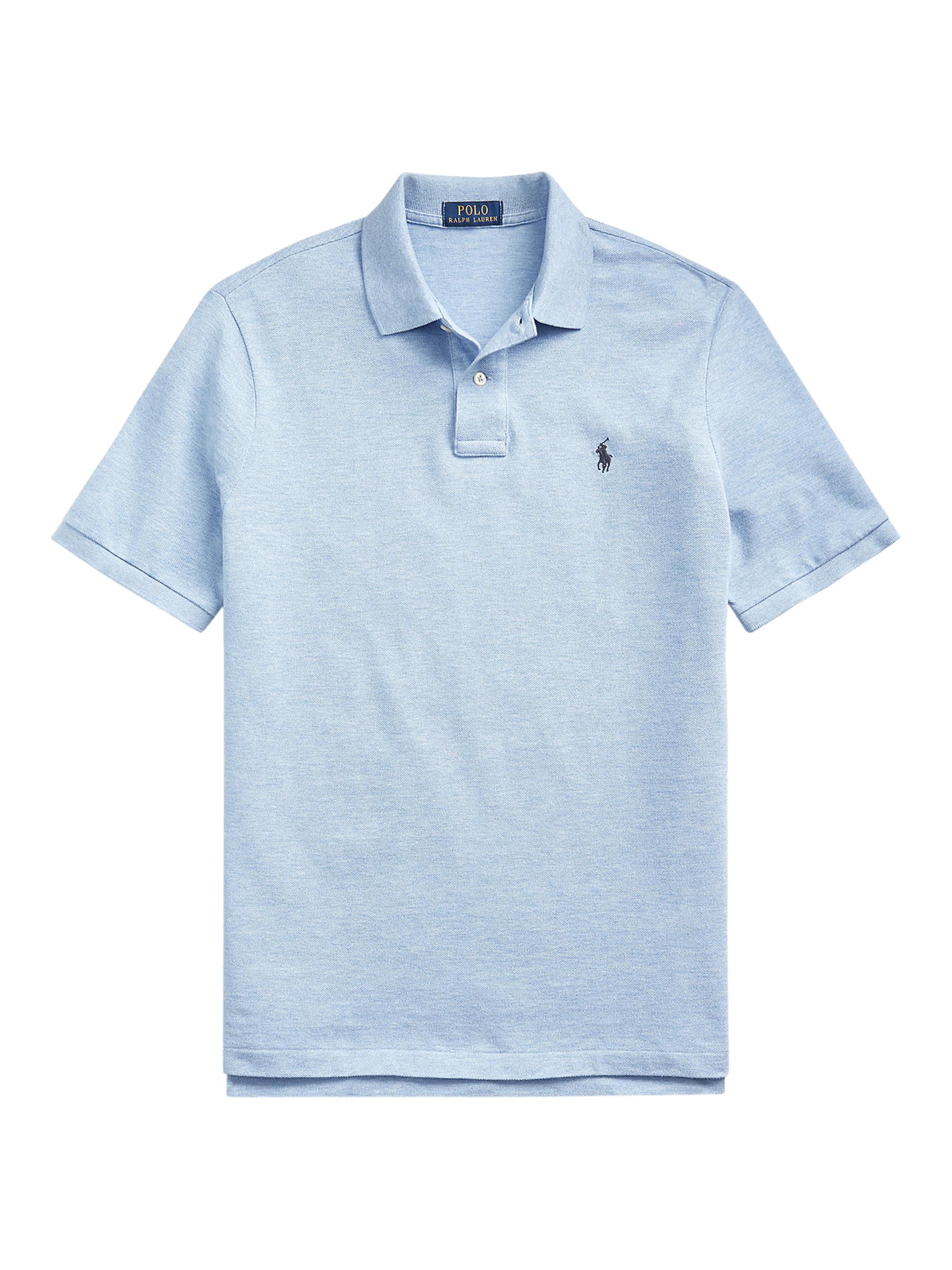Polo Ralph Lauren Men's Mesh Classic-Fit Polo Shirt - Isle Heather