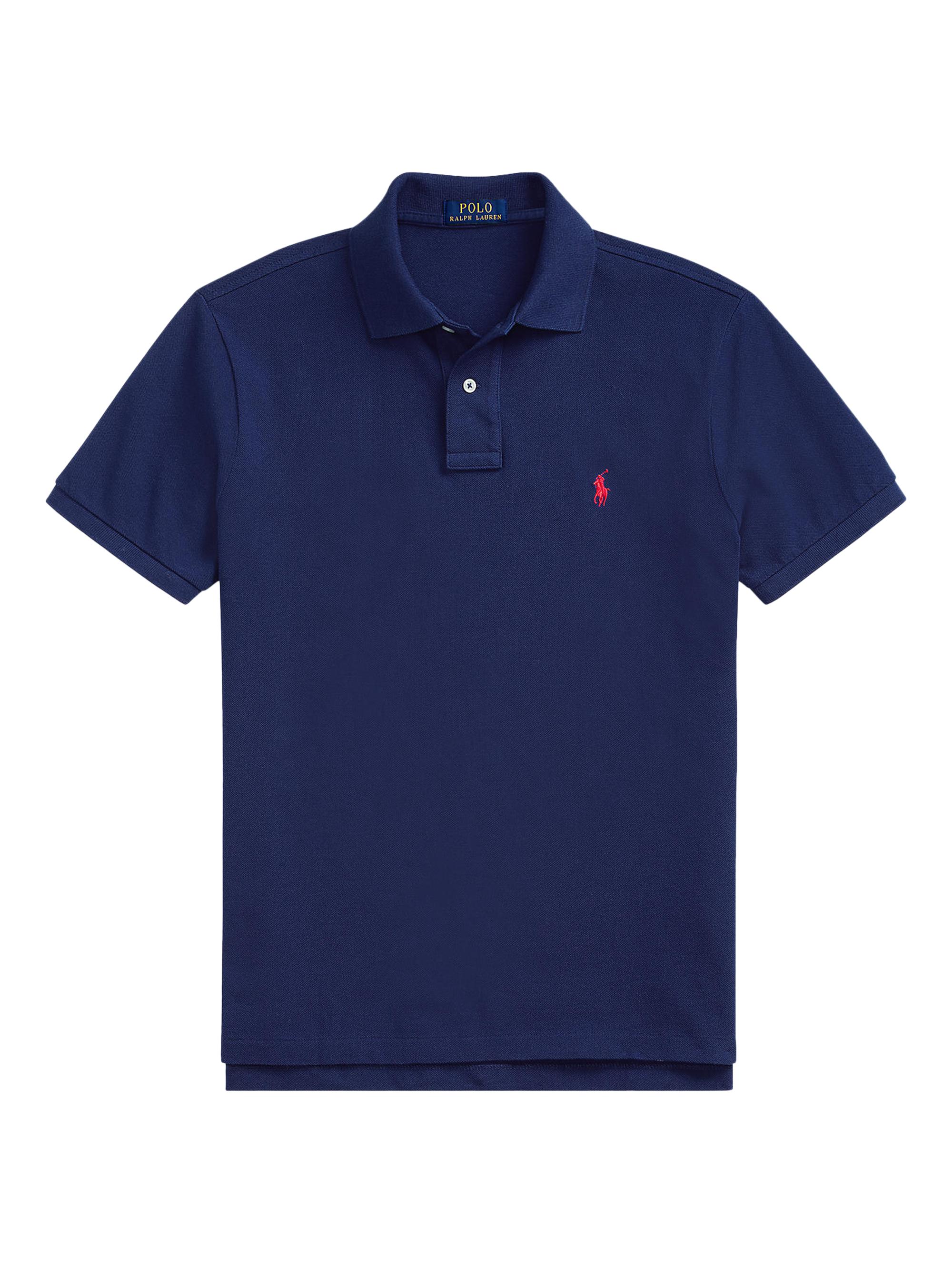 Polo Ralph Lauren Men's Mesh Classic-Fit Polo Shirt - Newport Navy