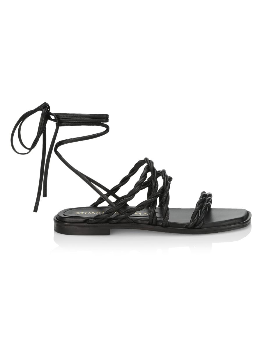 サンダル・ミュール Stuart Weitzman CALYPSO SANDALS (CALYPSO_DRESSNAPPATAN) Calypso Lace-Up Sandal | Stuart Weitzman