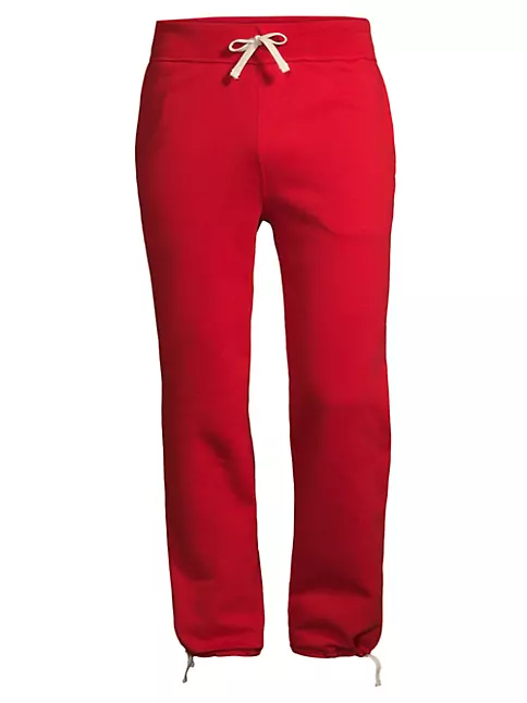 Polo Ralph Lauren Classic Men's Fleece Pants XL - Red | NYCMode