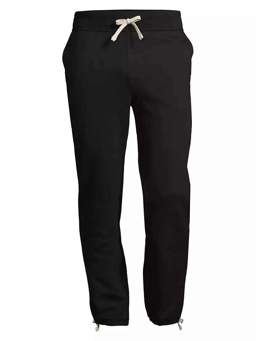 Shop Polo Ralph Lauren Fleece Pants With Rib Cuffs 710600105006